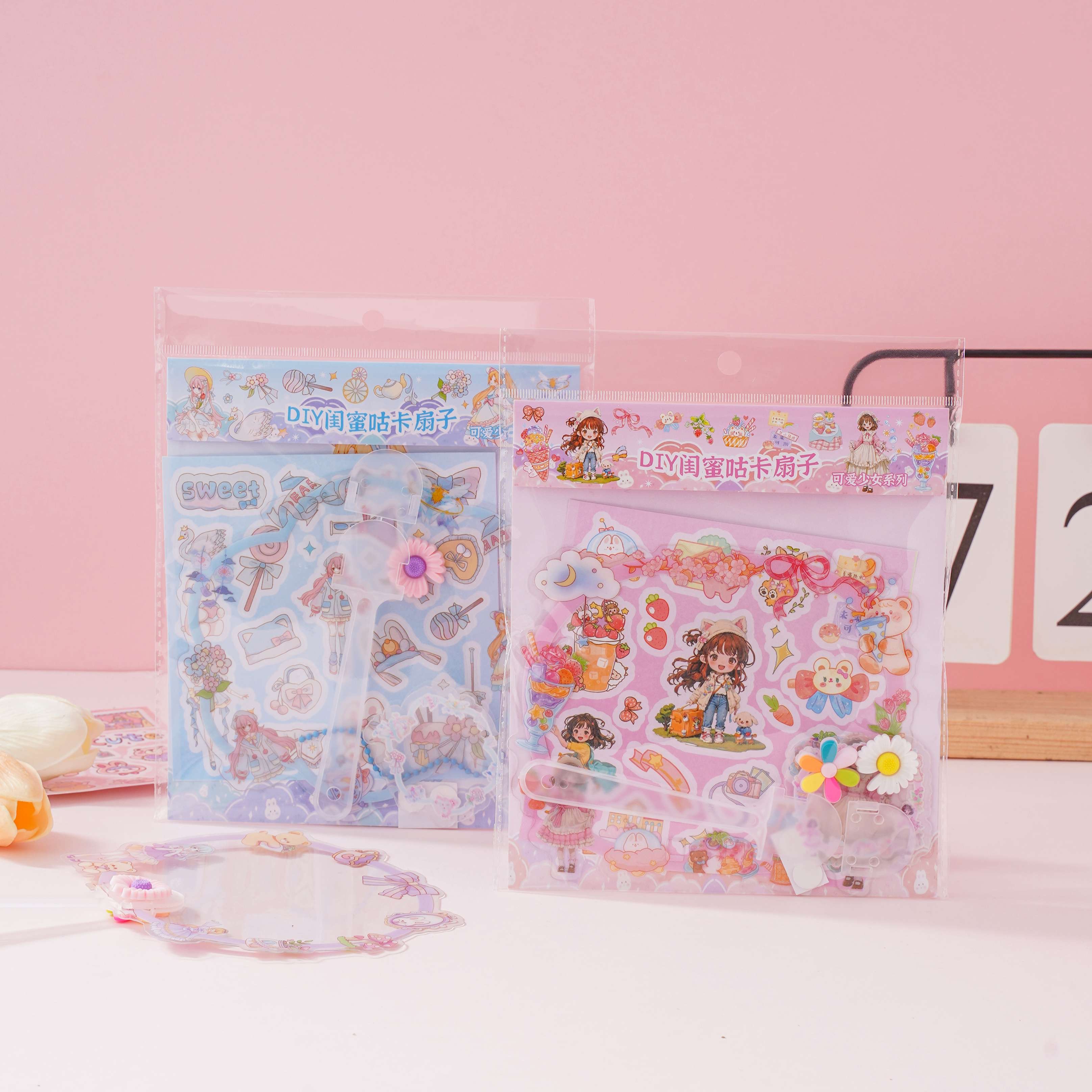 Fan Guka set of 24 sets, each box Specification image