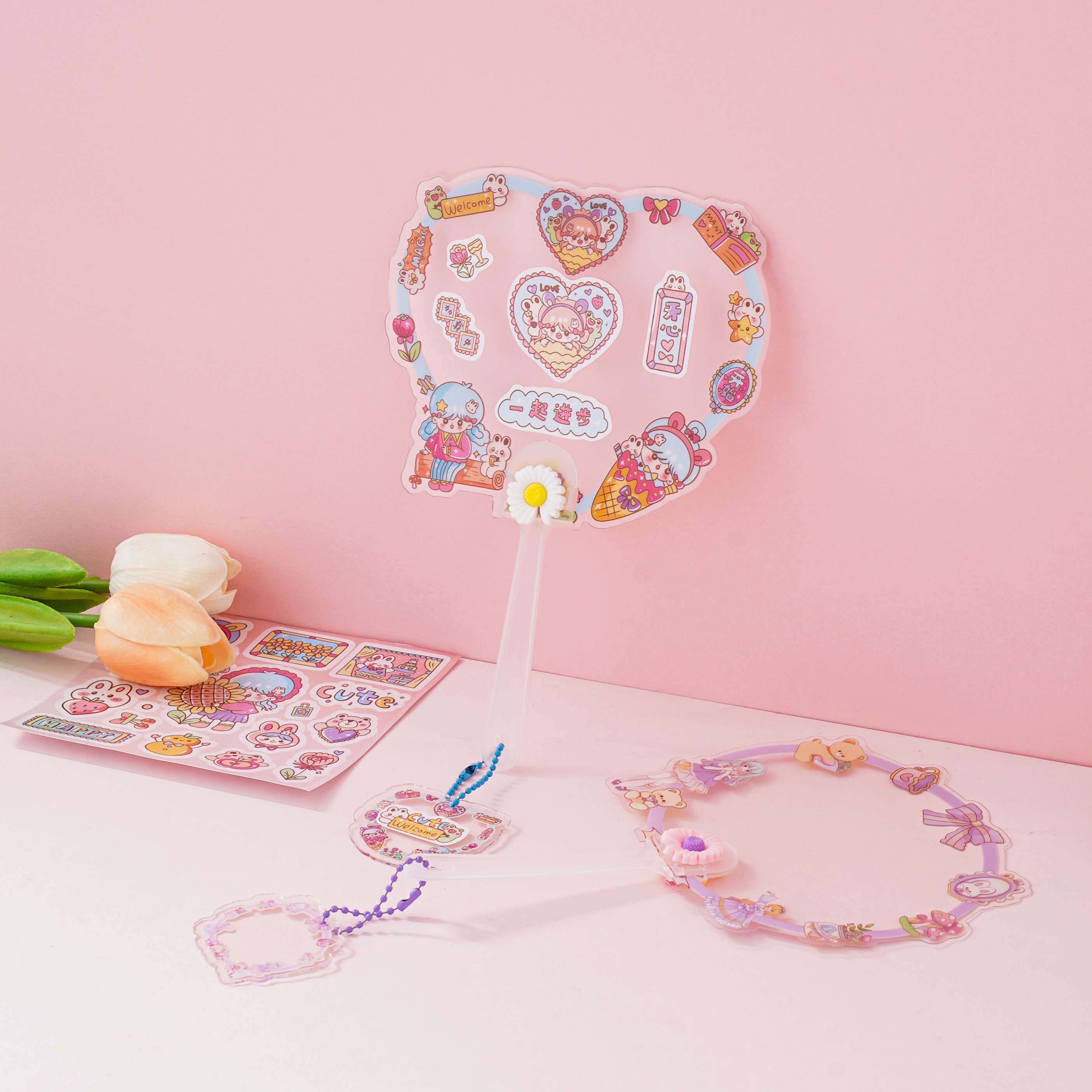 Fan Guka set of 24 sets, each box details Picture