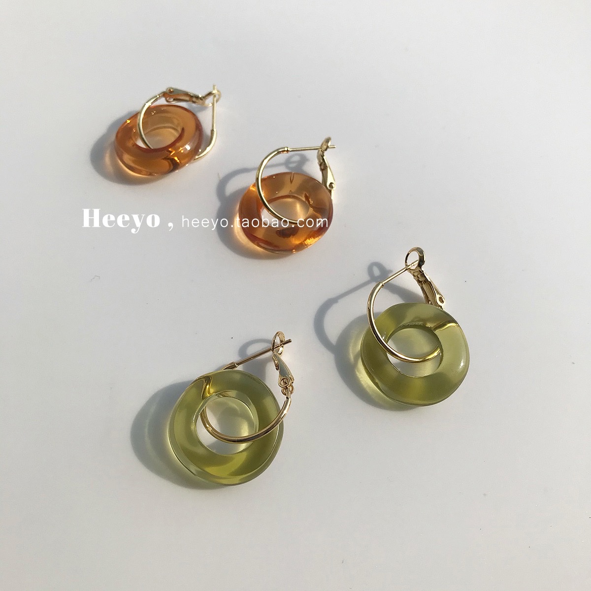 Simple, fashionable and versatile retro-style earrings and stardew accessories for Internet celebrities 1 details Picture