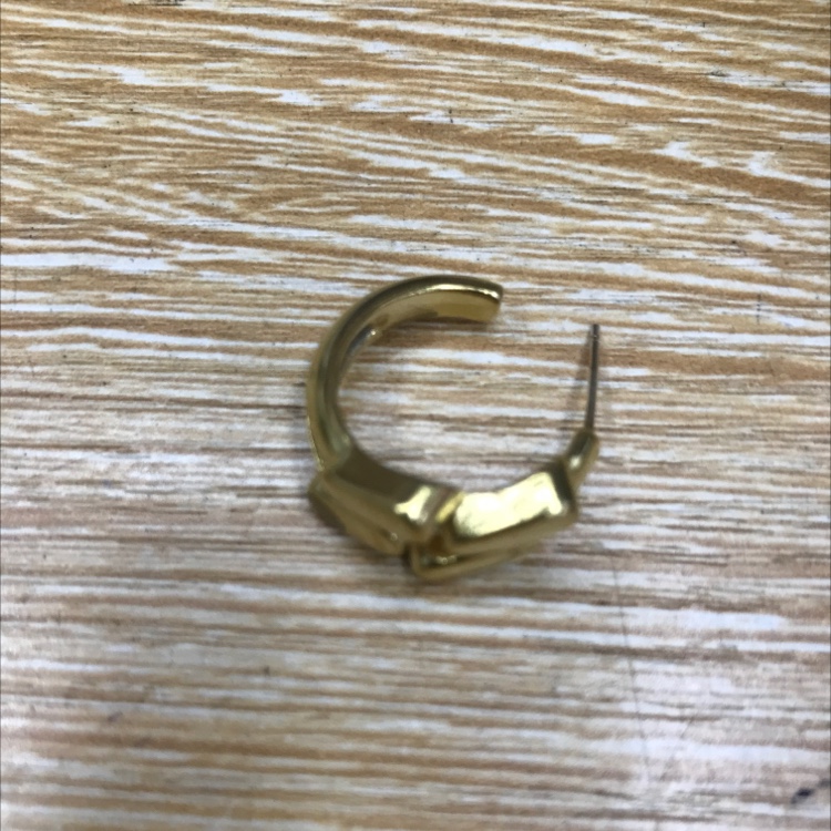 铜制/金属/耳环细节图