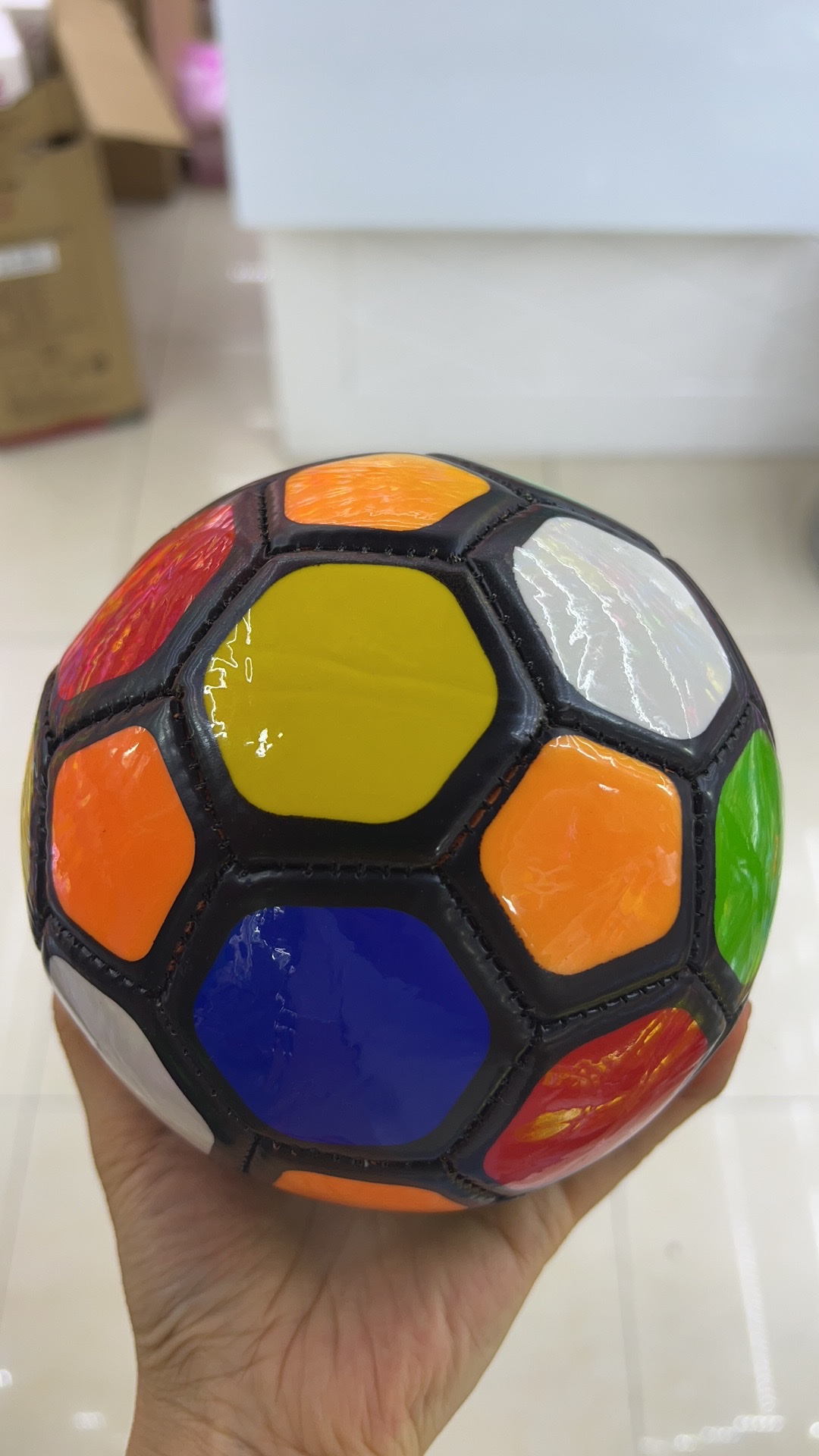 2号足球充气玩具儿童足球印花小足球详情图4