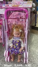 6688-12儿童婴儿铁质带娃娃推车