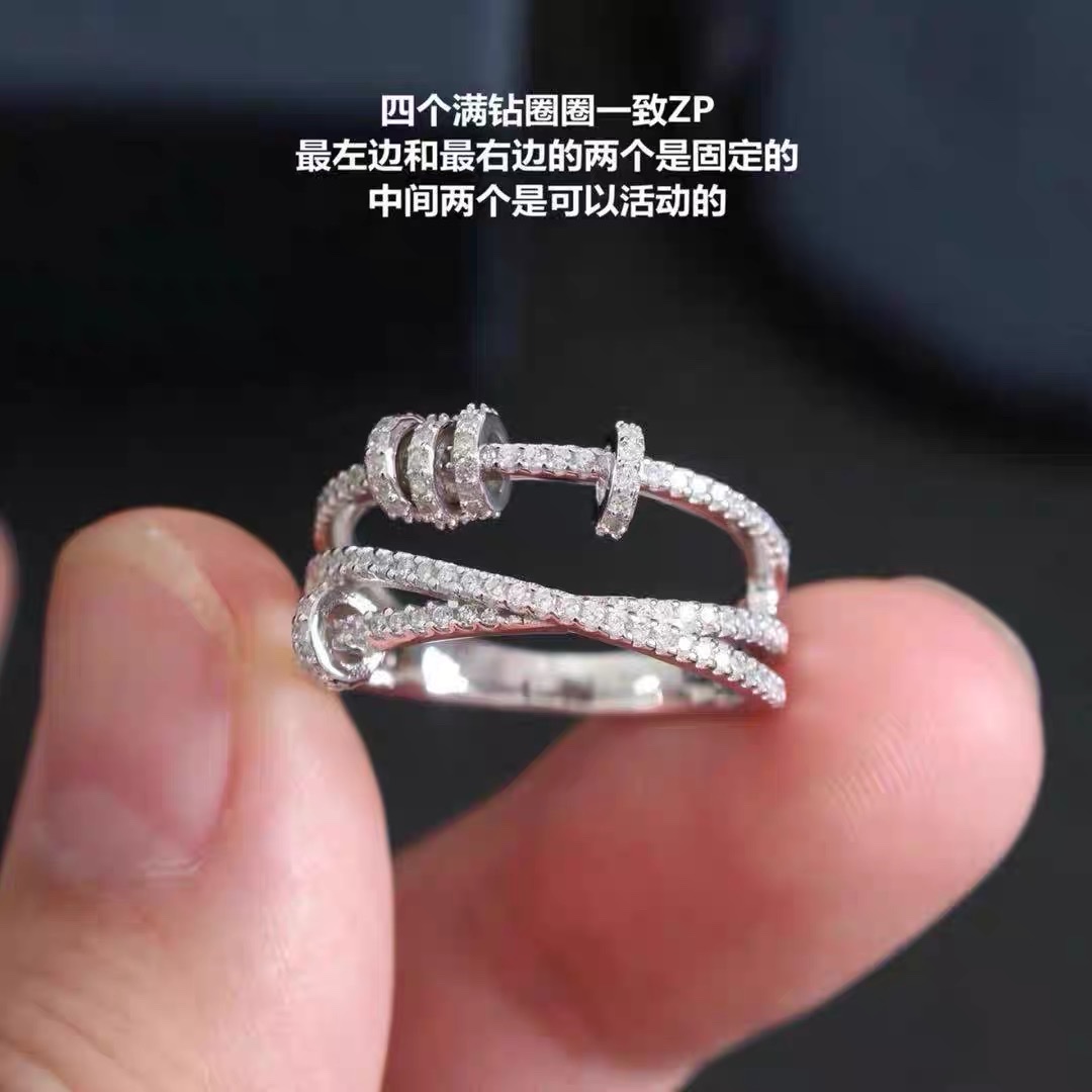 时尚锆石戒指