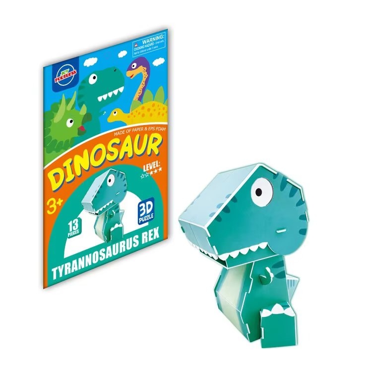Children's educational assembly toys, Tyrannosaurus rex toys, promotional items, gifts detail image 4