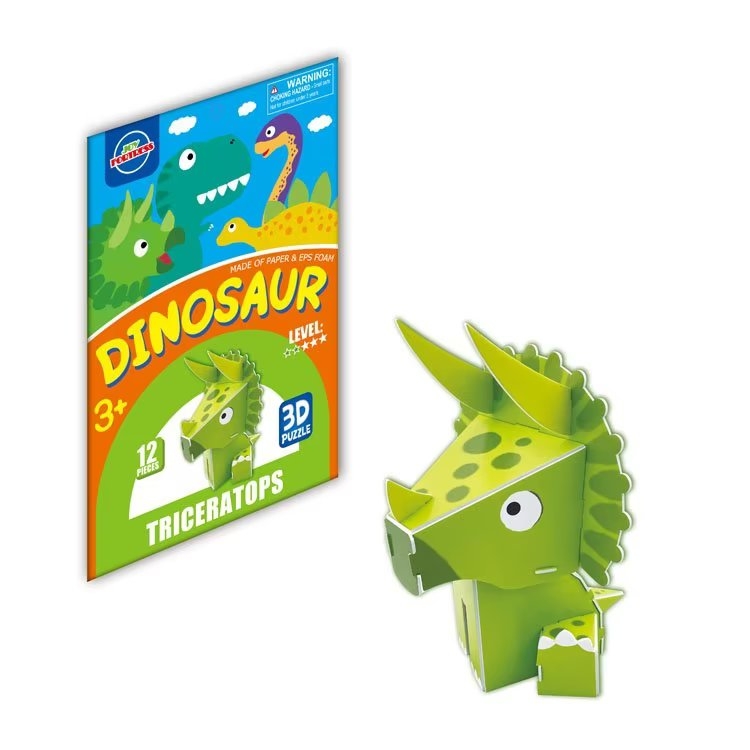 DIY children's educational assembly dinosaur toys promotional gifts detail image 3