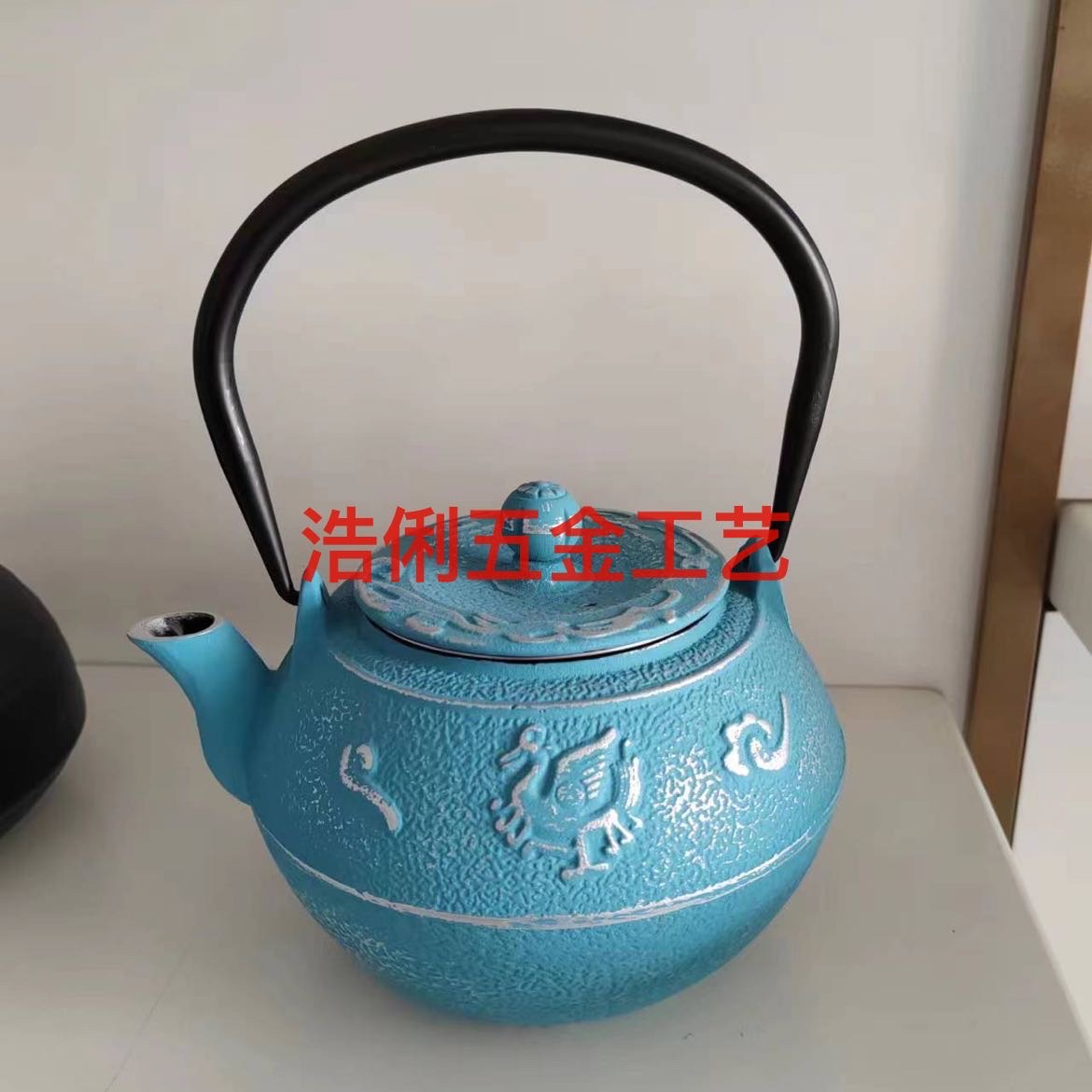 铸铁茶壶/铸铁壶垫/生铁杯产品图