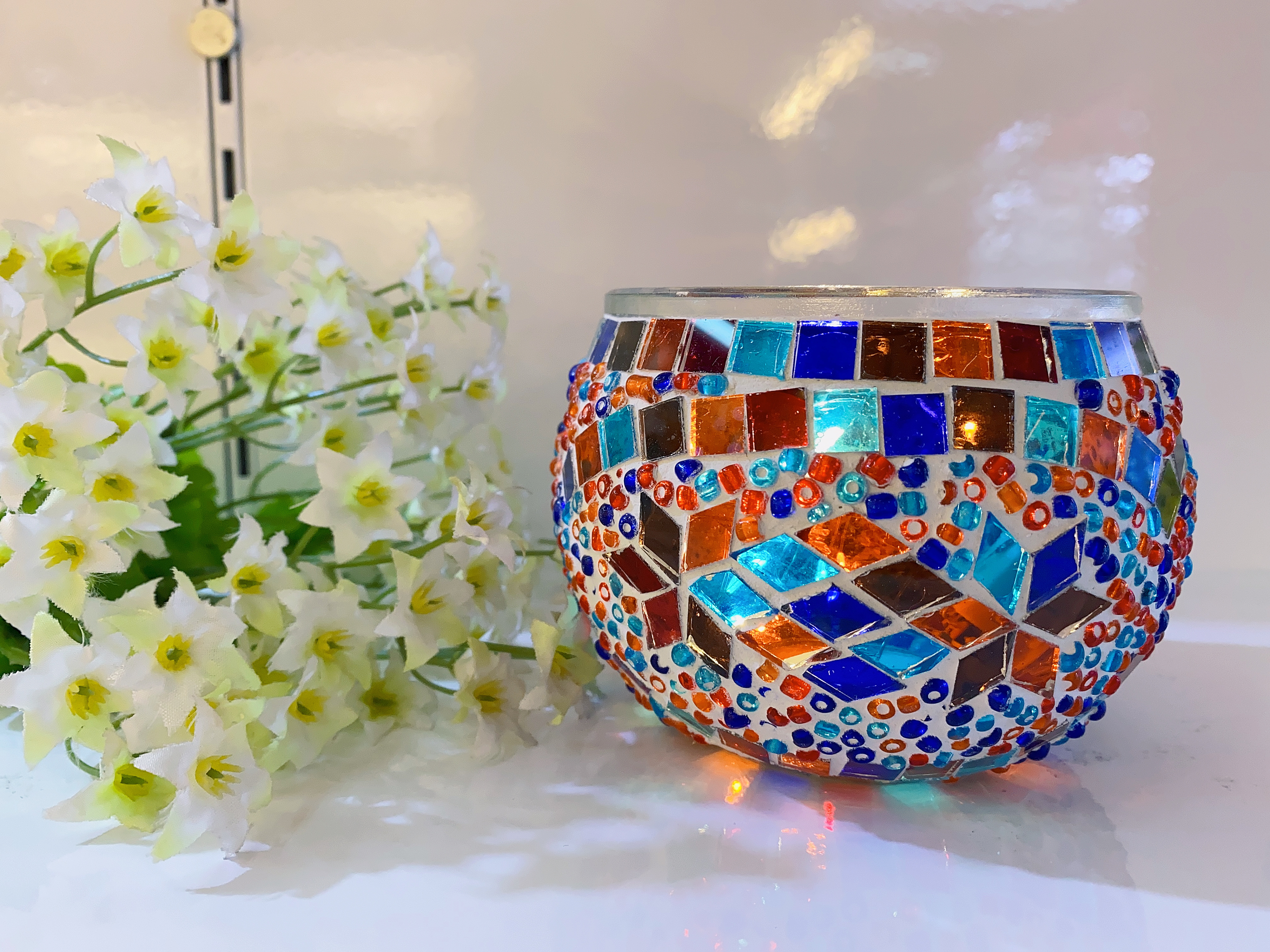 Turkish style Mosaic wax table thumbnail