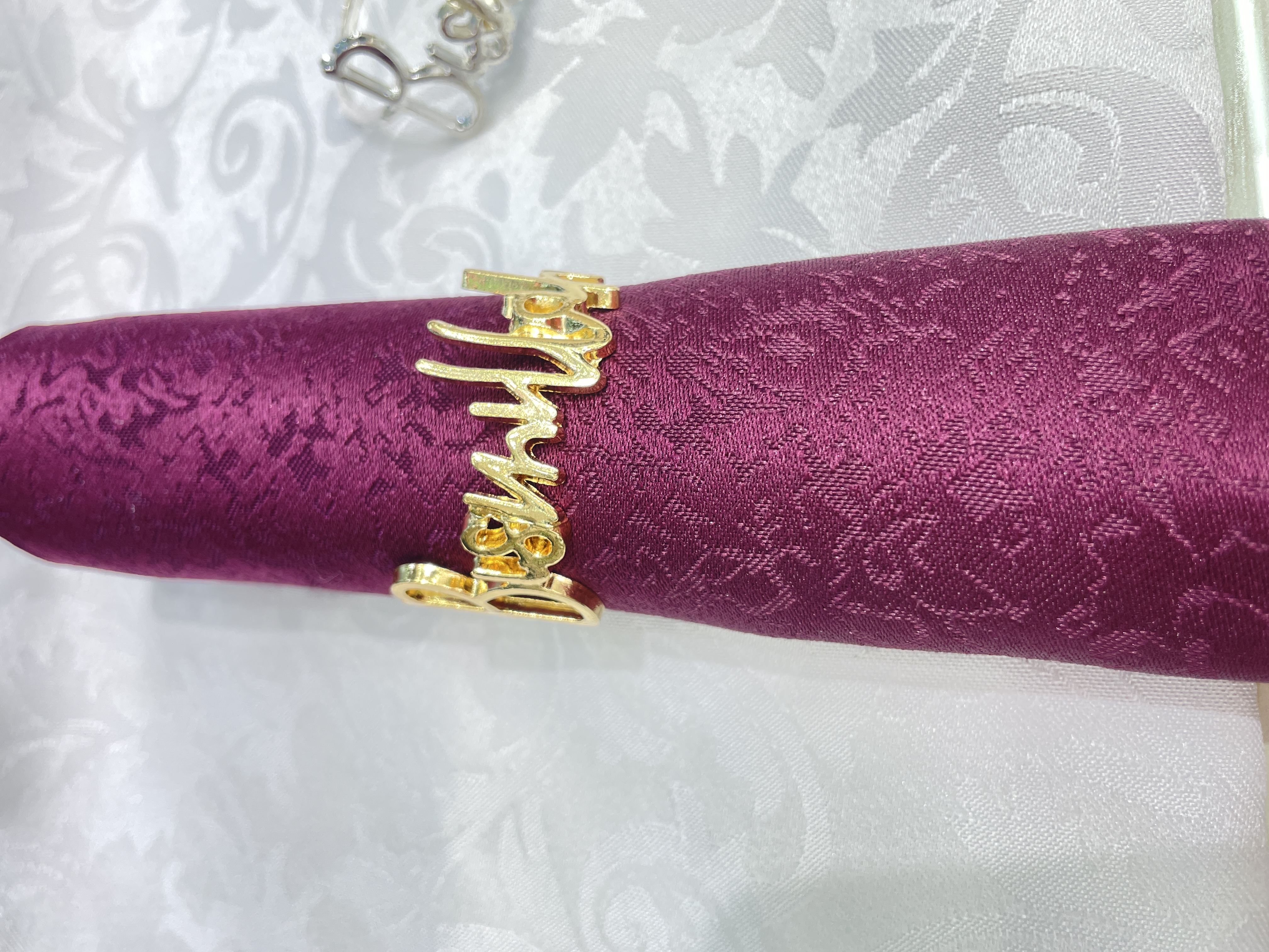 best well Napkin Ring Hotel Wedding Table Decoration Accessories Factory Direct Sales Item Picture