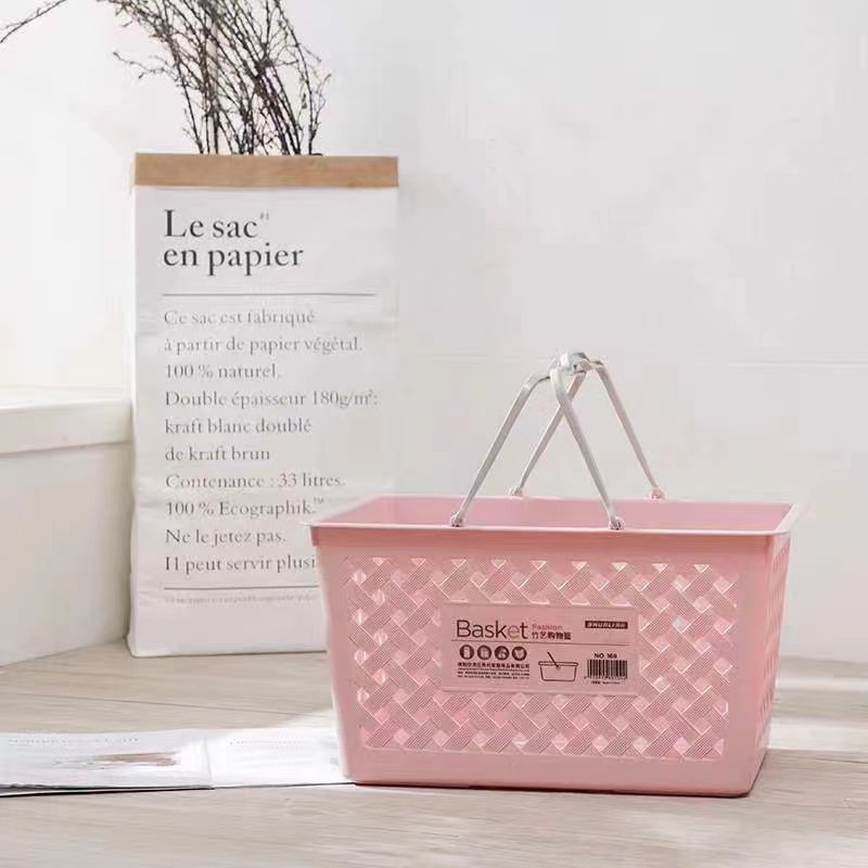 家用购物袋、篮实物图