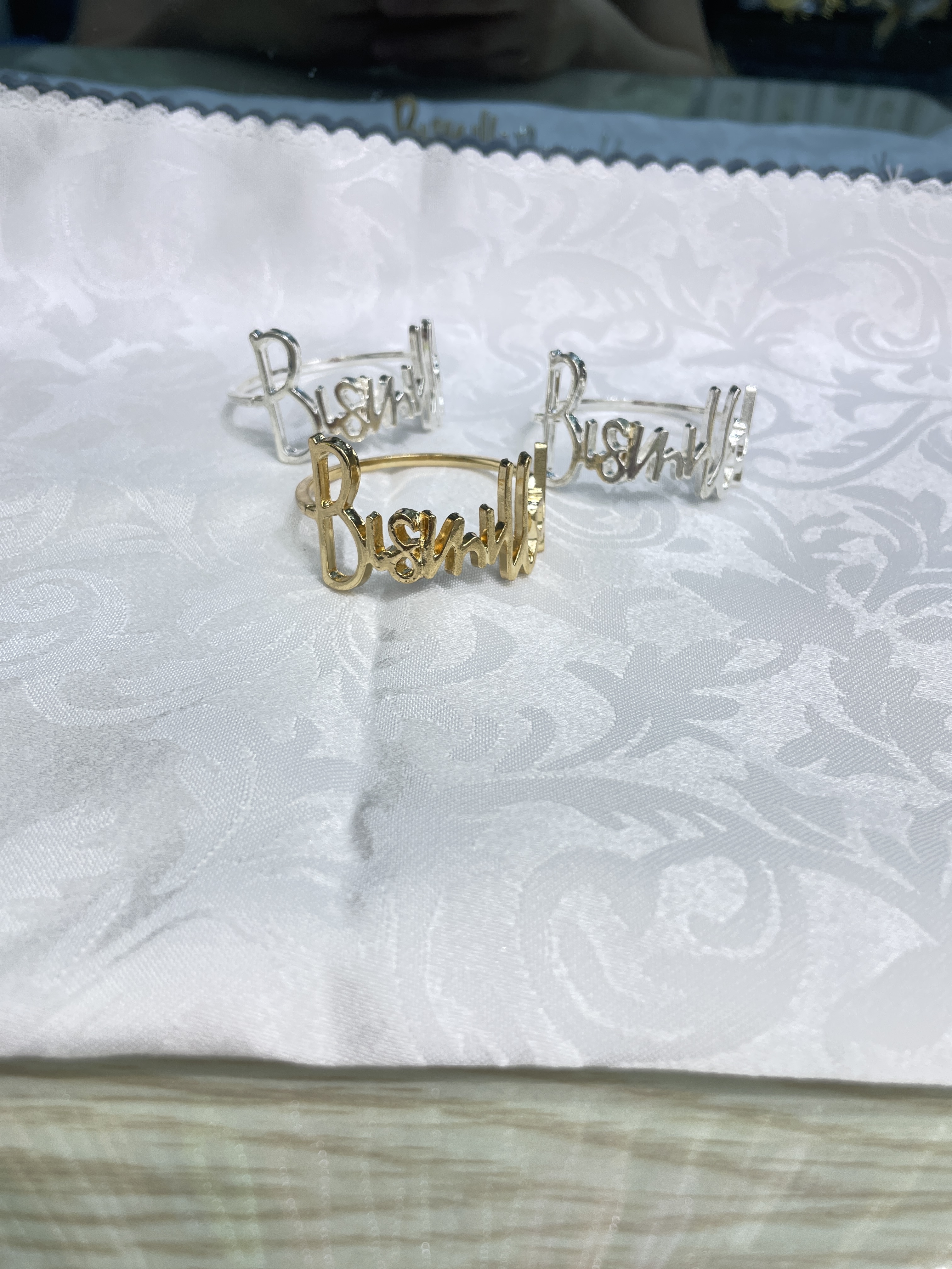 best well 餐巾环酒店婚庆摆台装饰品饰品厂家直销