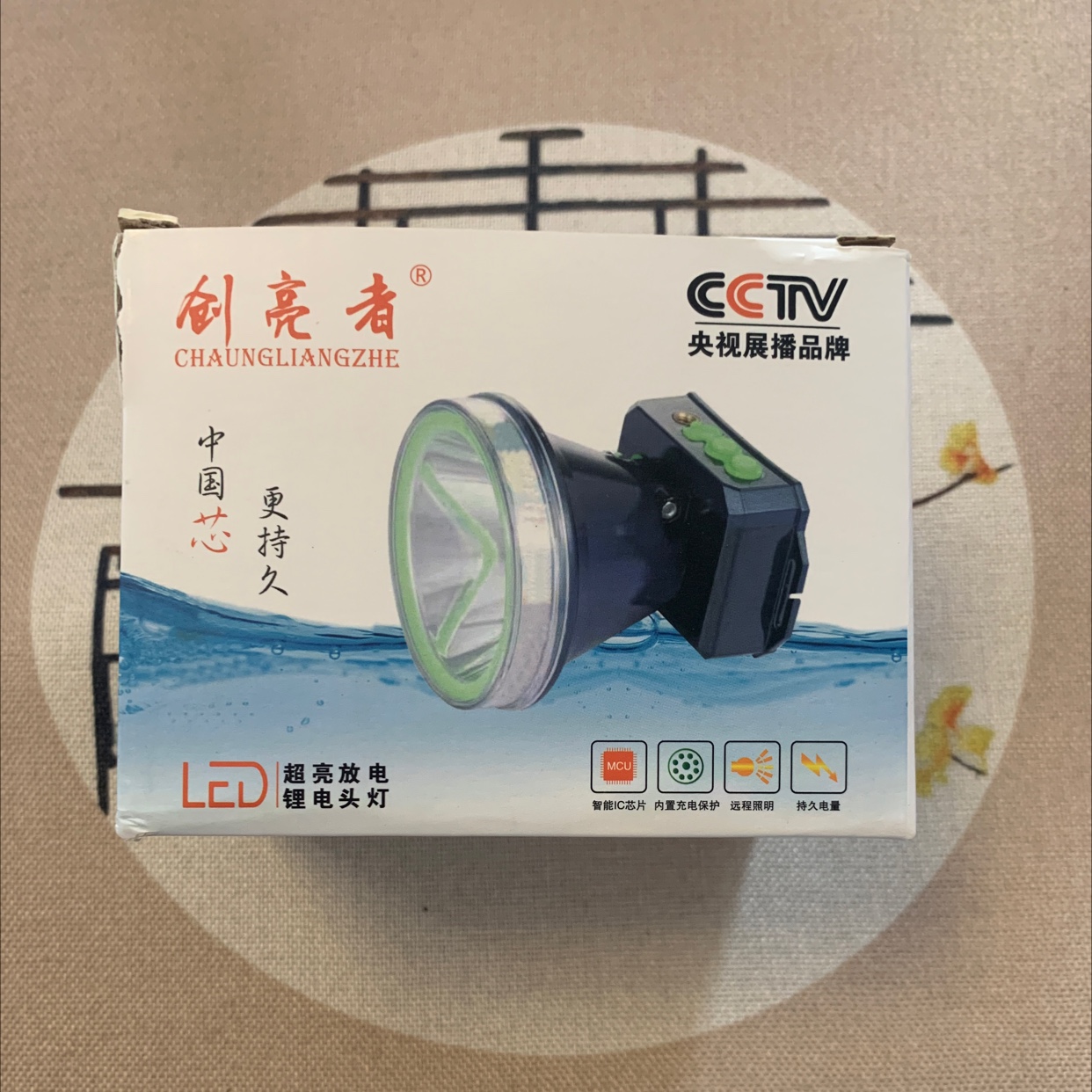 铝合金大功率锂电8822头灯