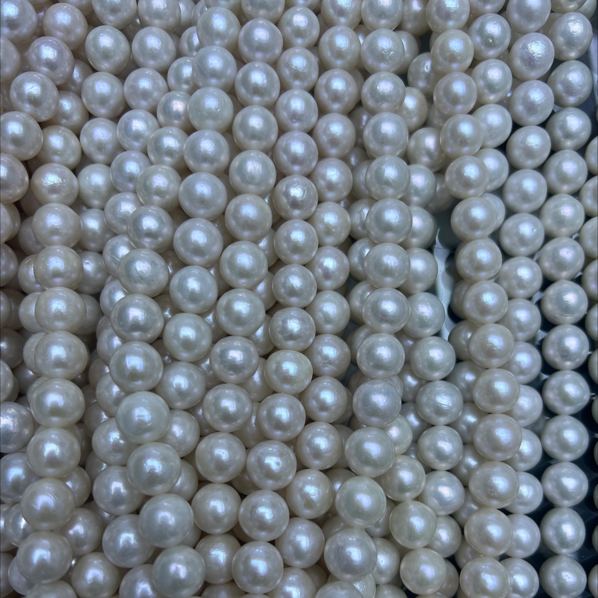 Perlas naturales de agua dulce perlas edison casi redondas corretores de barra de arrugas materiales de bricolaje perlas de grupo