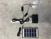 6000mAh 3.2V 便携式太阳能照明小系统 家用太阳能发电系统