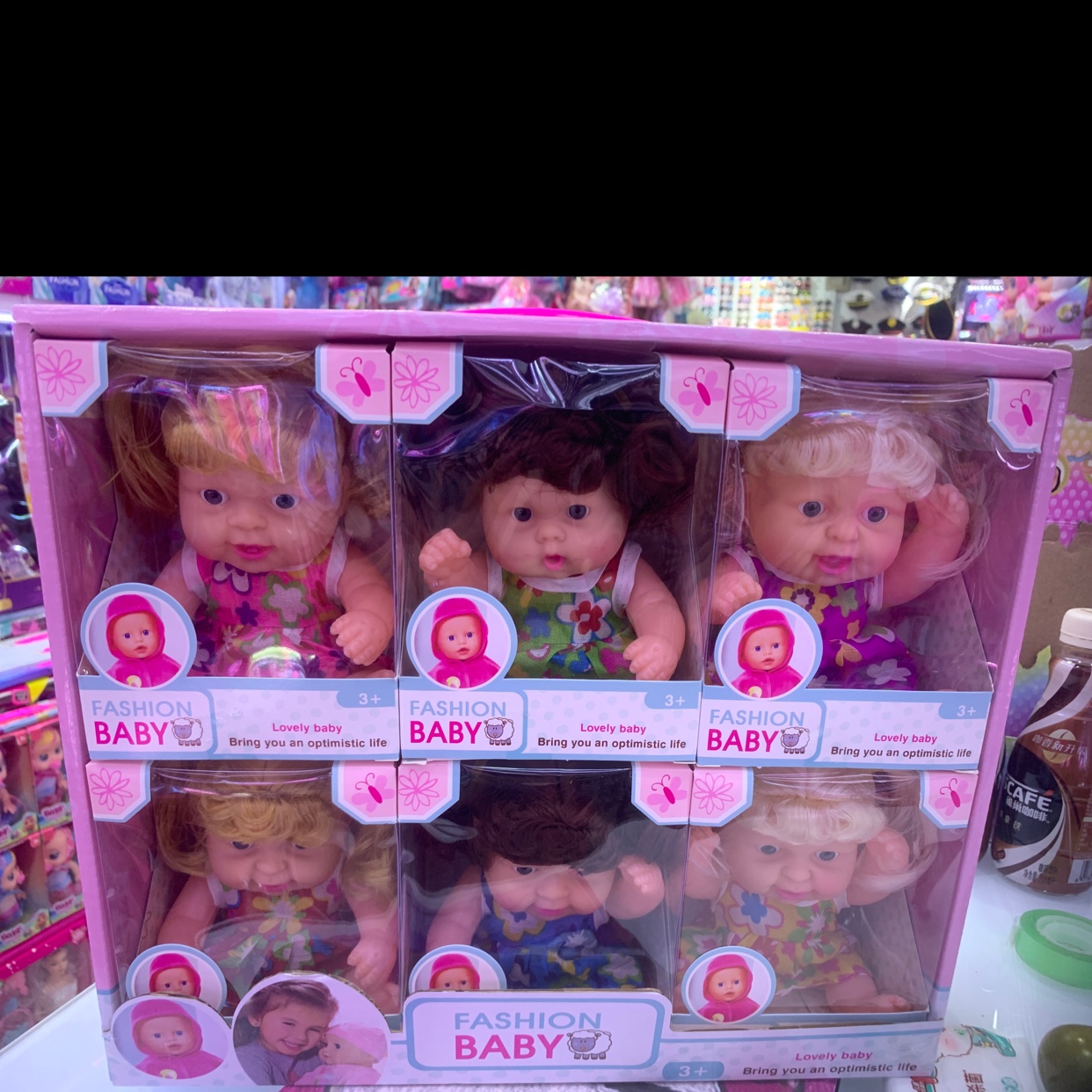 Cute Expression Doll 6 A Set Of Girls Toys