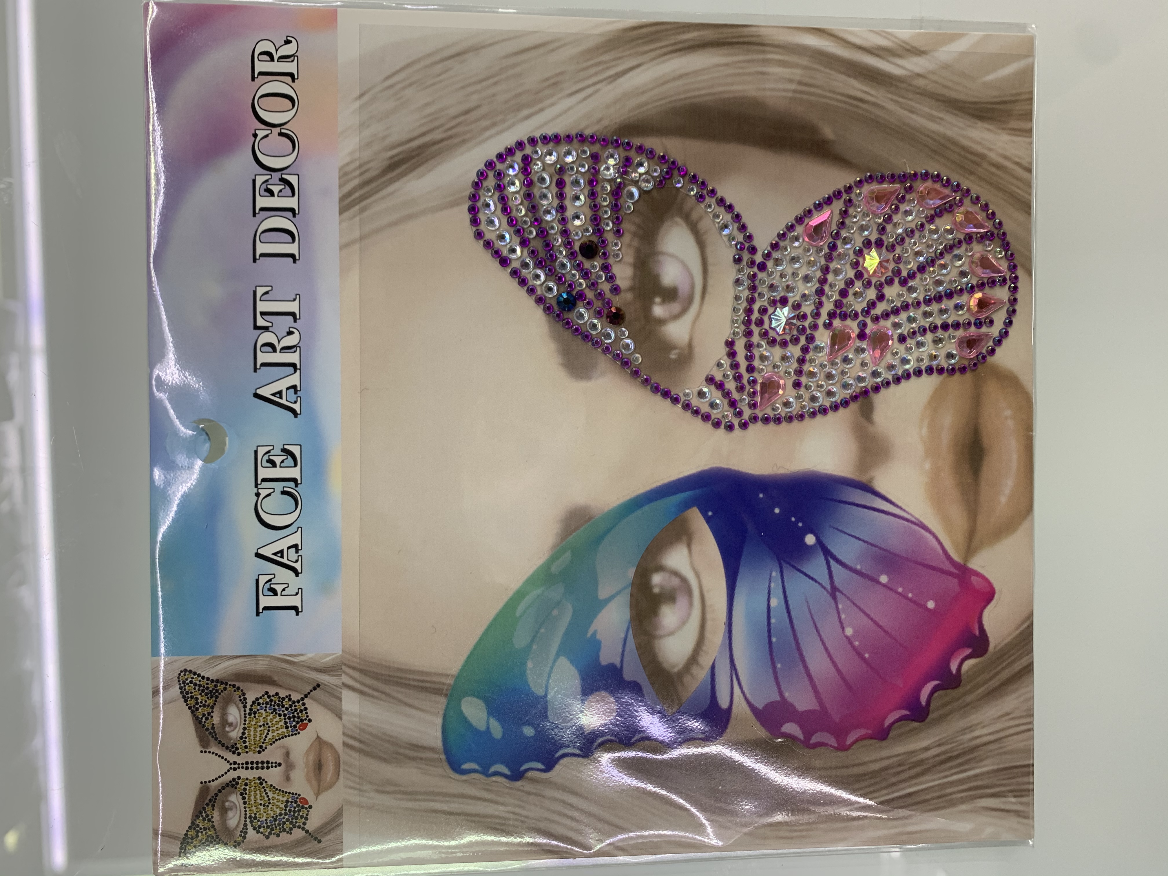 Half Face Sticker details Picture