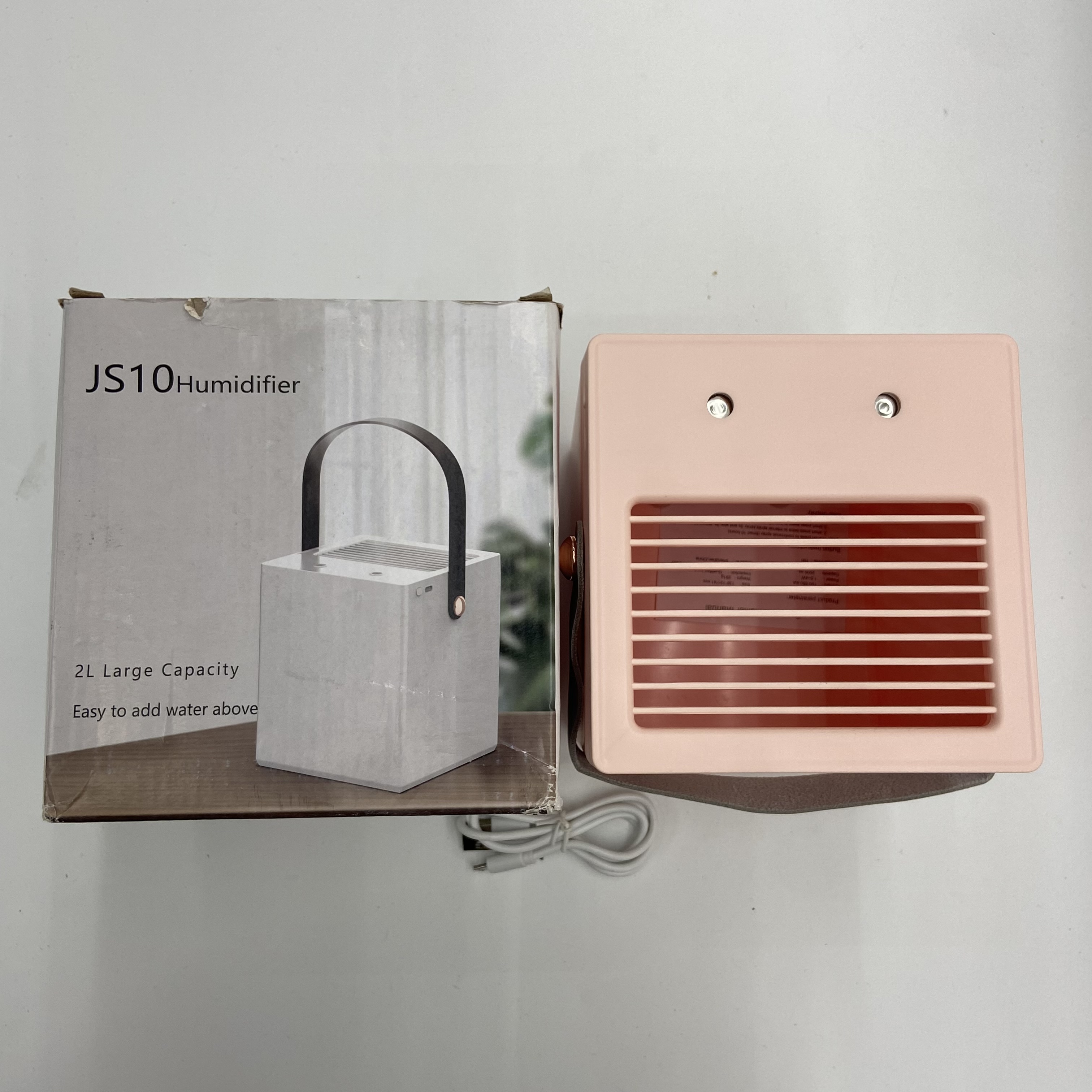 创意新款家用加湿器大容量 便携式加水办公室双喷空气净化器