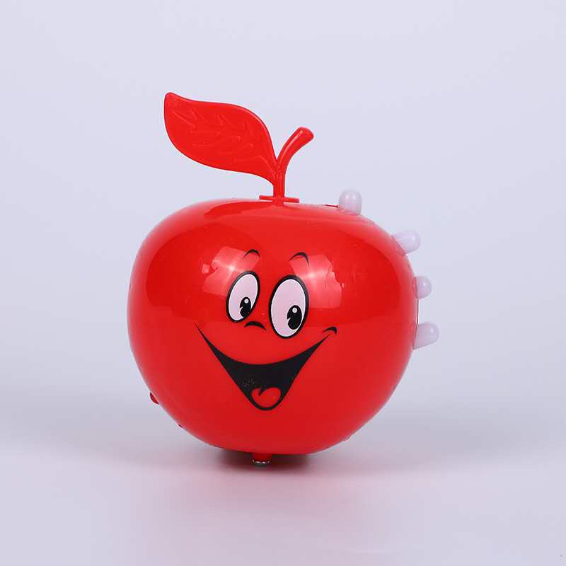 Children's toy gyroscope red Apple style luminous toy Children's toy new and unique toy Application Scenario