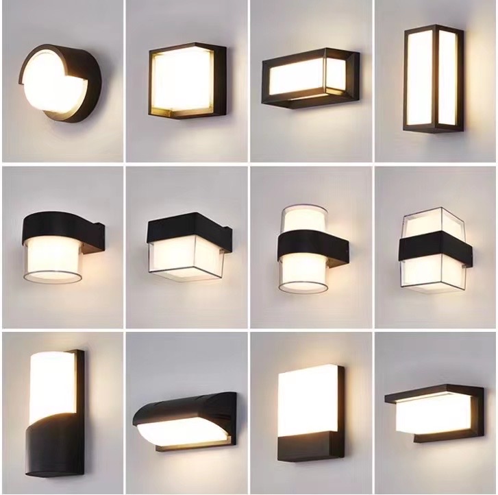 Outdoor wall light waterproof wall light indoor and outdoor universal outdoor waterproof LED wall light bedroom bedside light courtyard wall light up and down thumbnail