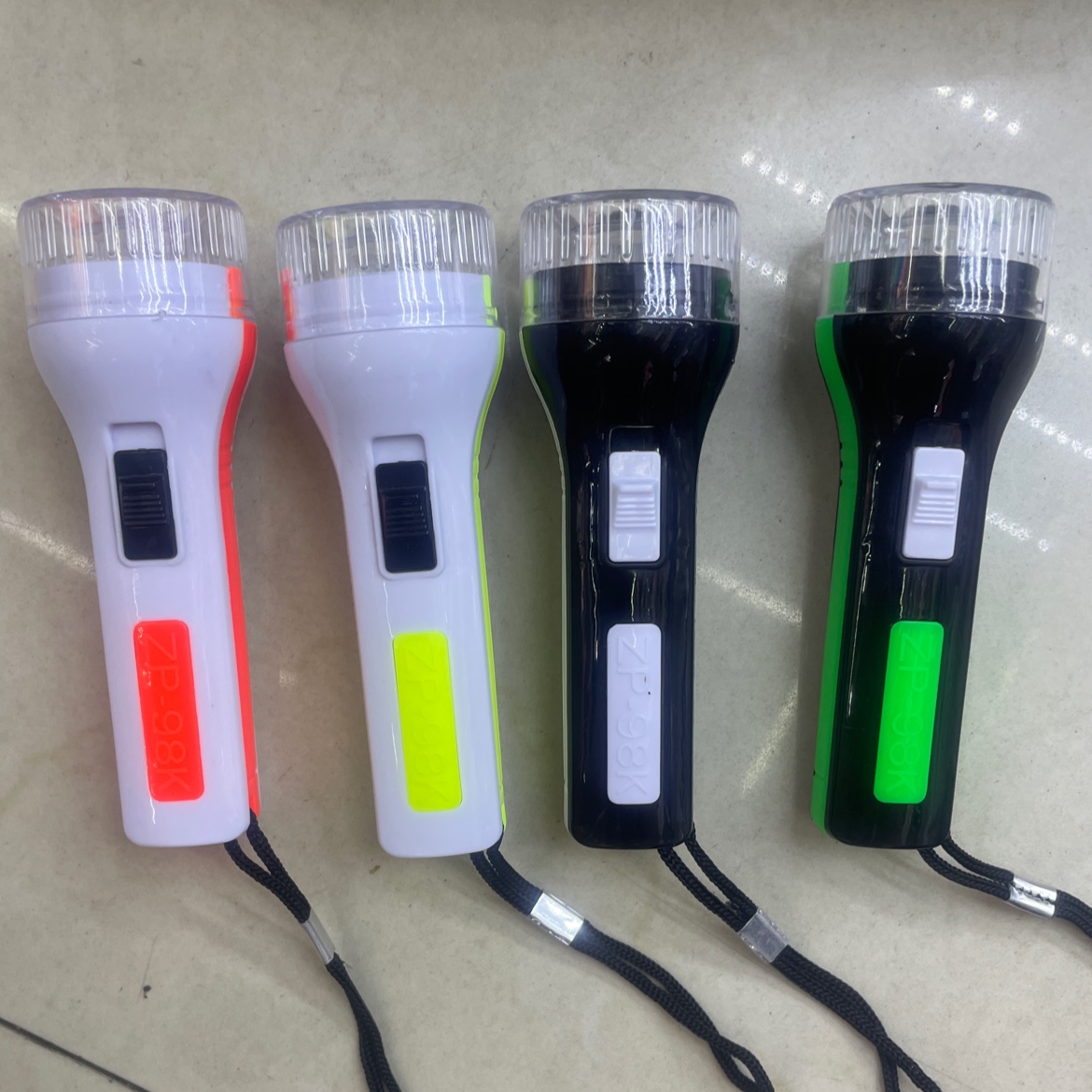 98K Mini Button Battery Flashlight