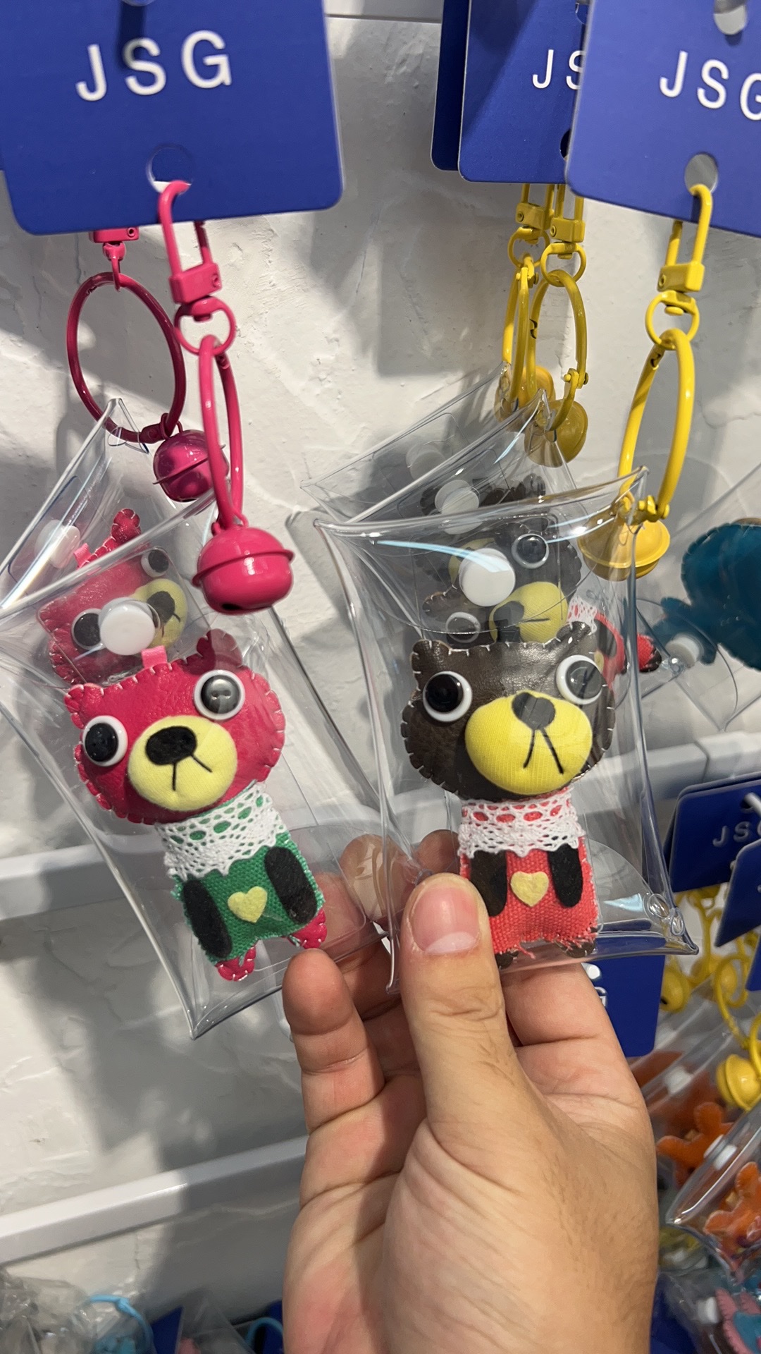 手工 熊仔钥匙扣
