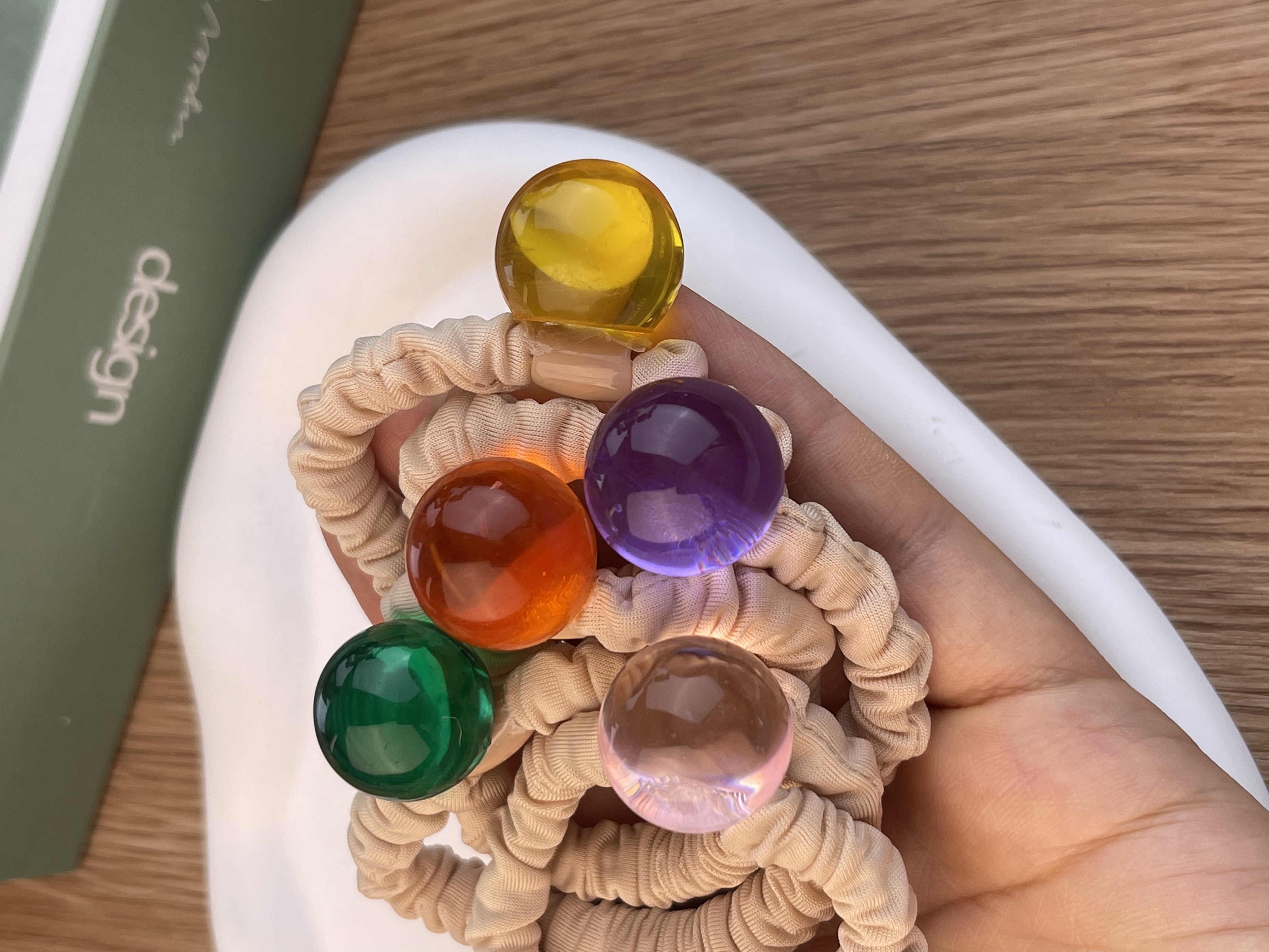 b61 [100 pieces] Korean style hair band, 10 pieces of each color