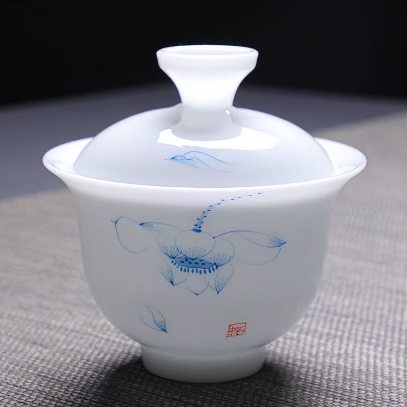 高档冰种茶具/茶具/茶杯/功夫茶具细节图