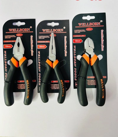 6-Inch Multi-Function Combination Pliers Industrial Grade Diagonal Pliers Needle Nose Pliers Vice Wire Pliers