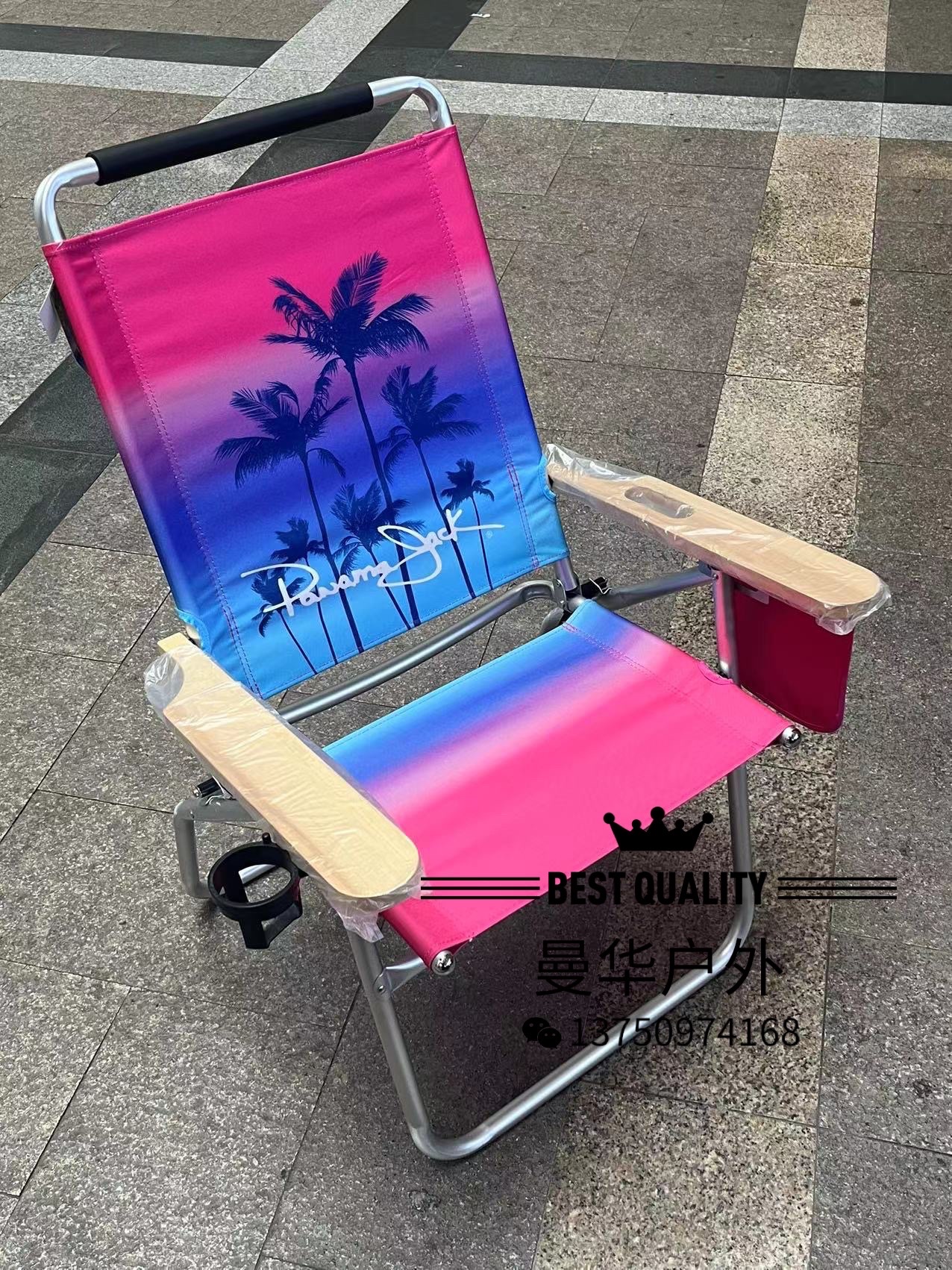 沙滩椅/折叠椅/铝合金椅细节图