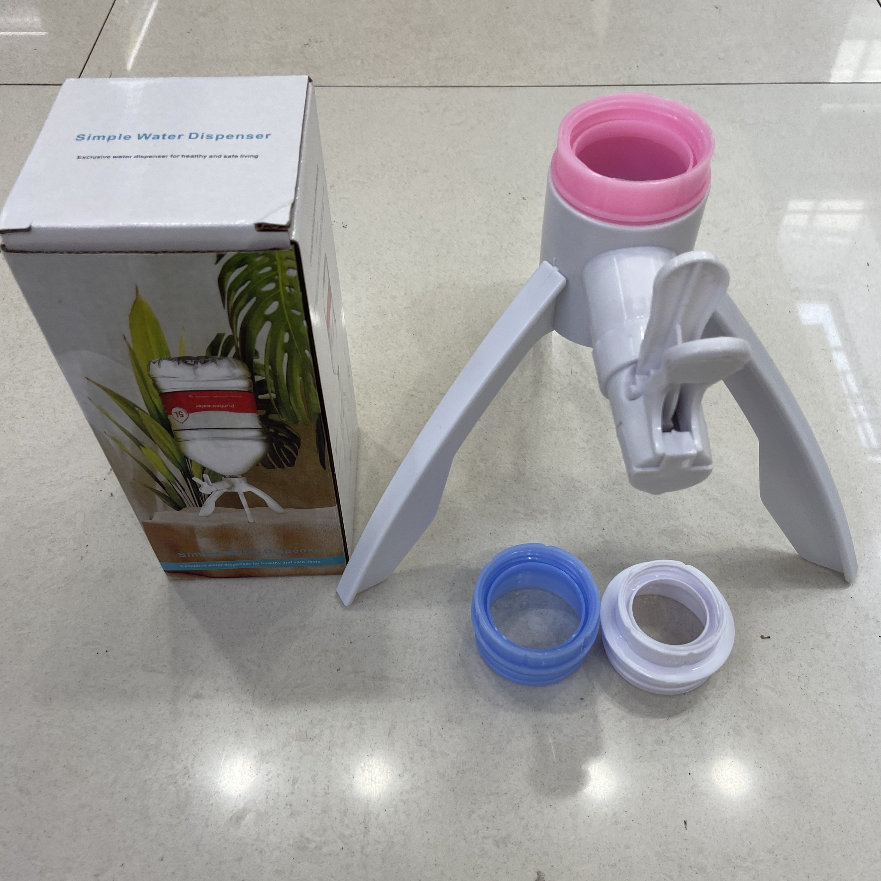 可拆卸超大桶矿泉水出水支架泡酒桶倒置桶装水饮水架水龙头支架 