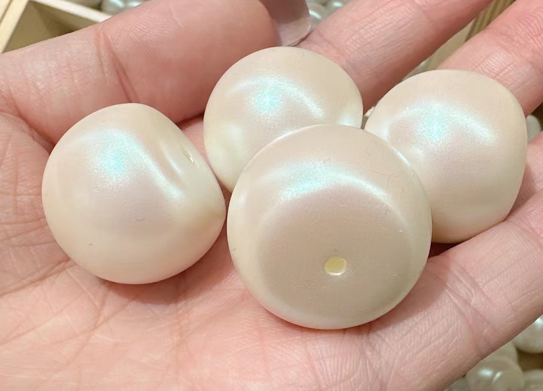 幻彩粉韩珠仿珍珠串珠