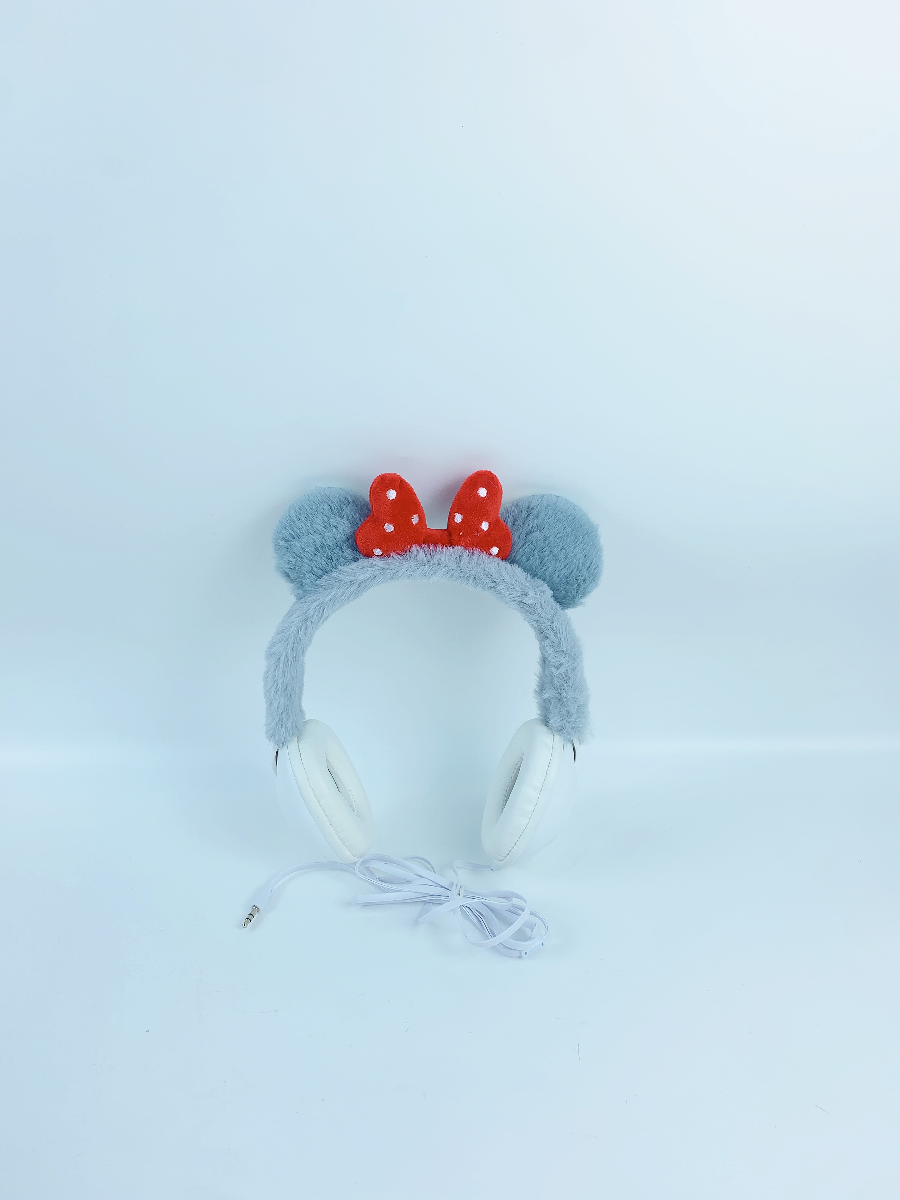 Cartoon Bow Headwear 3.5 Plug Gift Headphones With Cord Application Scenario