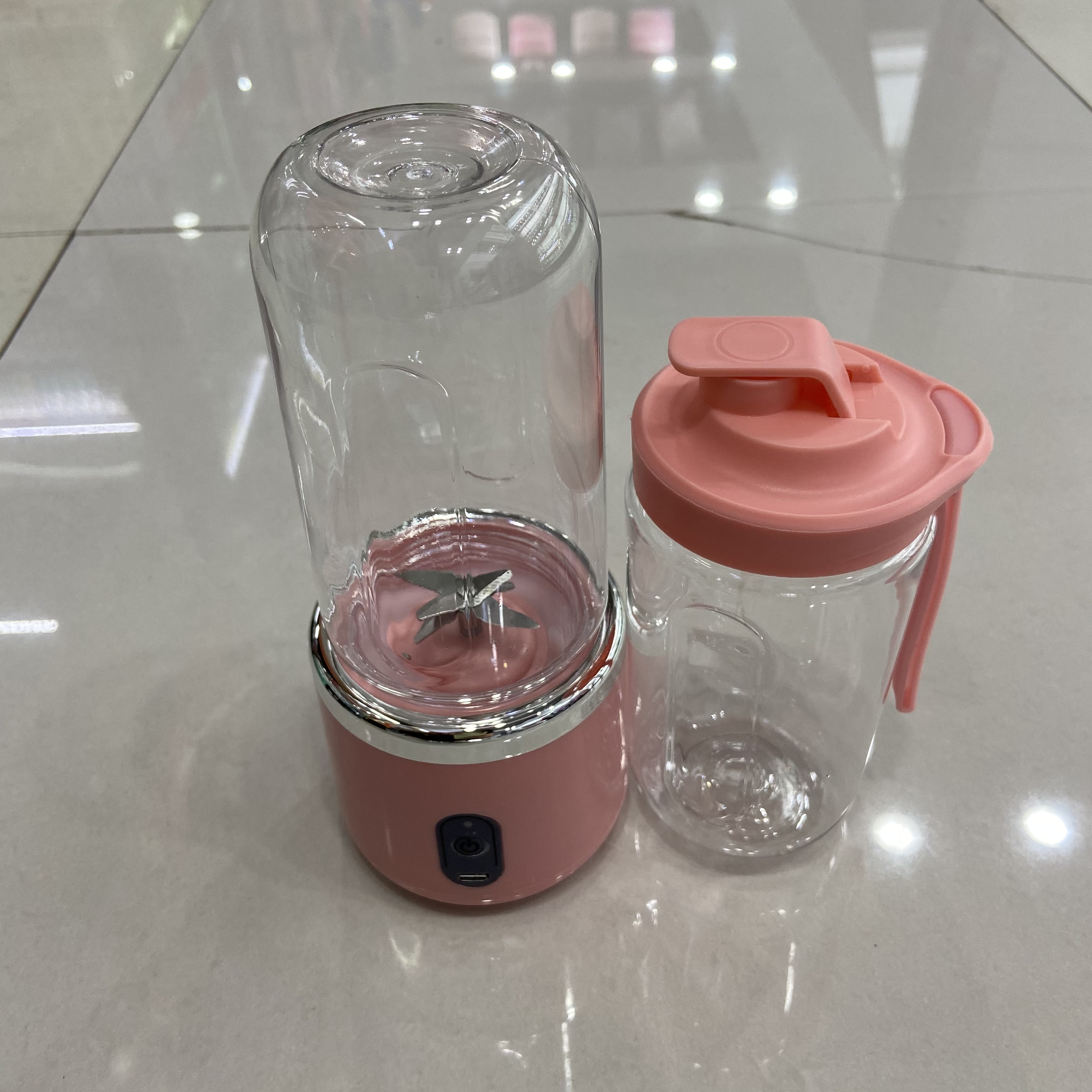 Electric six-blade juicer, portable charging, small household multi-functional juicer, student mini juicer cup details Picture