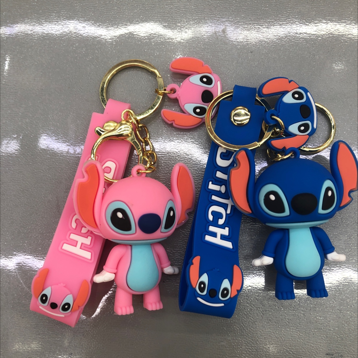 史迪仔PVC钥匙扣