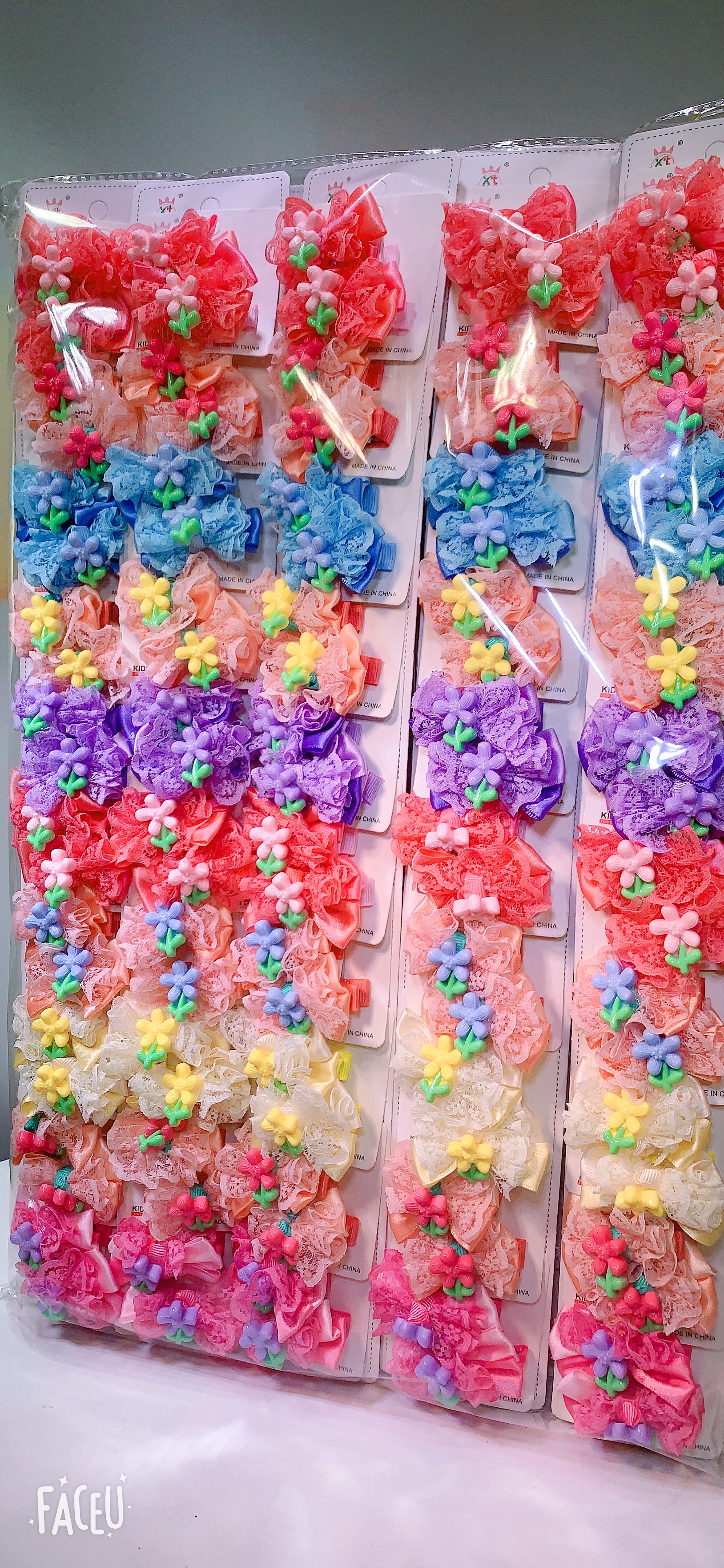 儿童饰品配件批发儿童饰品配件批发纱花领结鸭夹