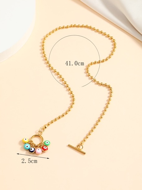 Colorful Eyes Stainless Steel New Tiktok Live Preferred Specification drawing