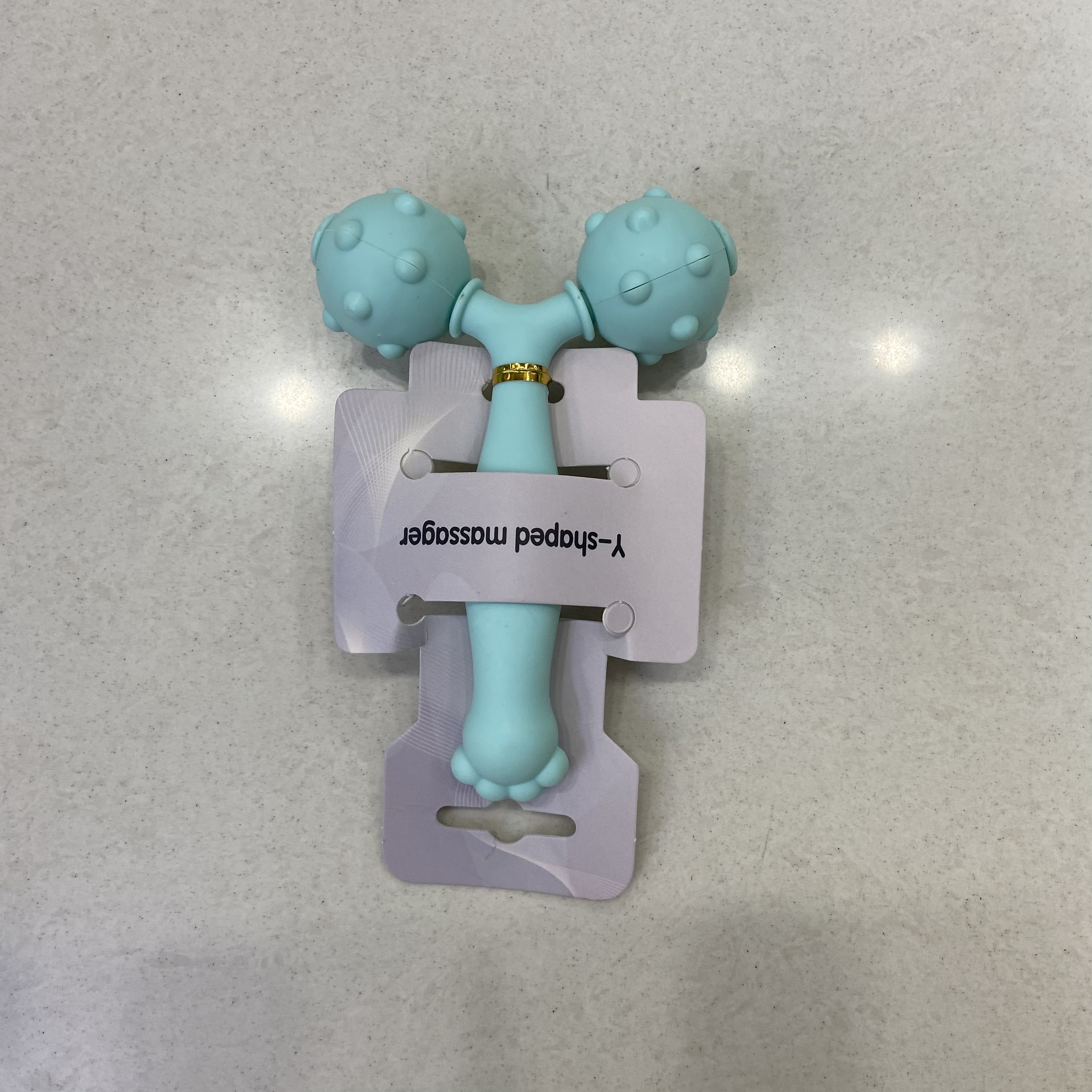 背按摩锤滚轮按摩器放松手臂腿部滚珠花生球