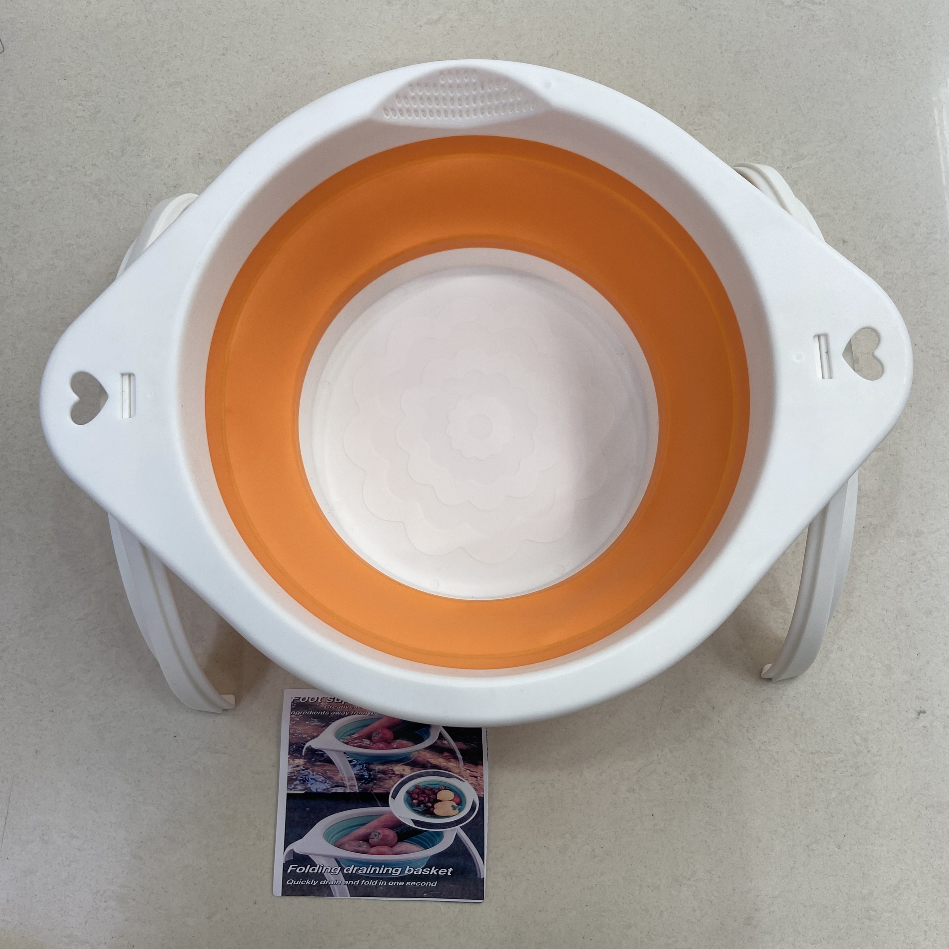 Lavabo telescópico plegable lavabo telescópico plegable artículos de cocina redondos