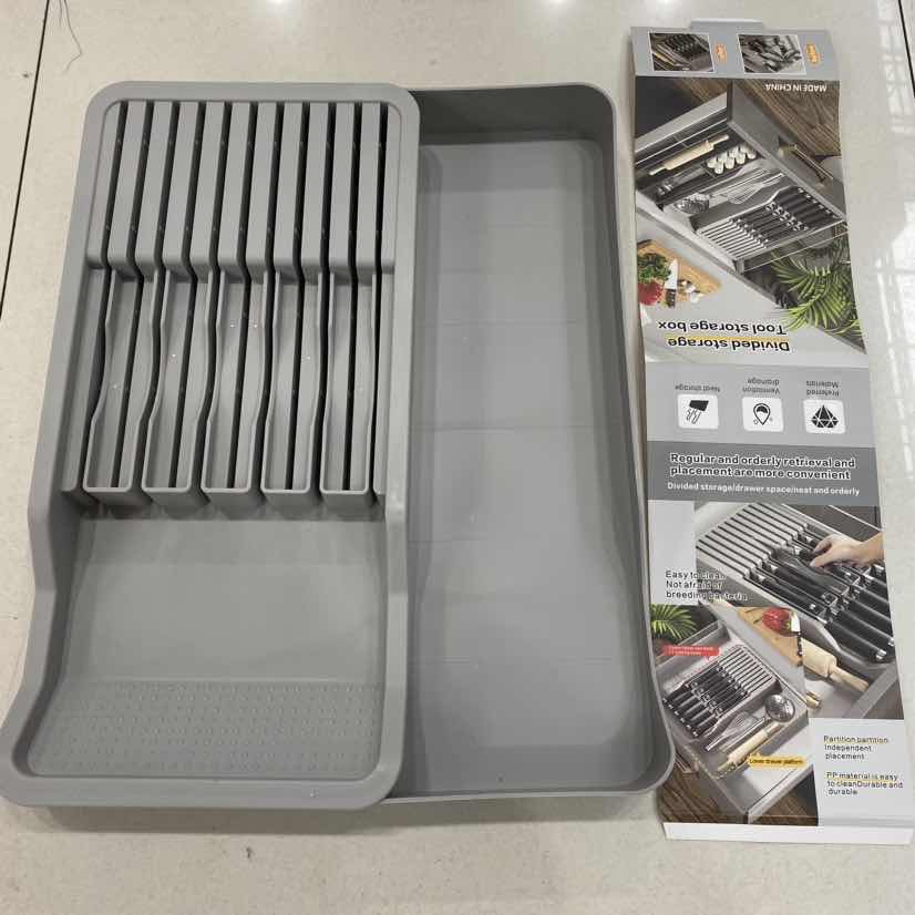 Portacuchillos cubiertos cajones cajas de almacenamiento separadores de cuchillos portacuchillos de cocina portacuchillos organizador portacuchillos portacuchillos