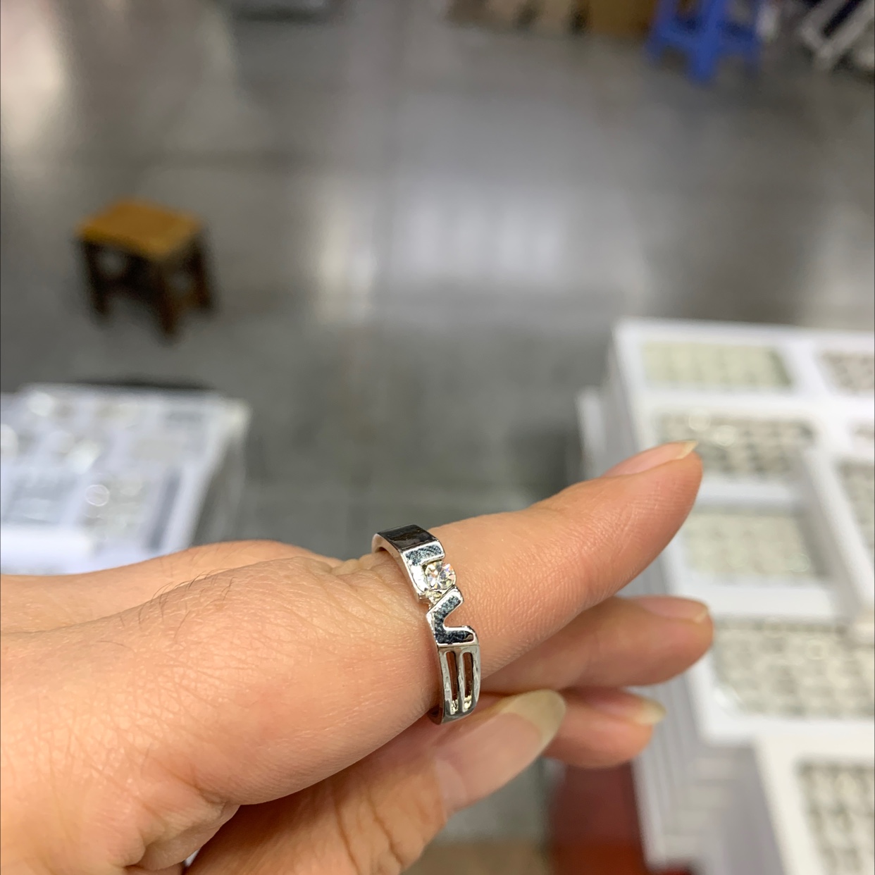 Cheng Jie stainless steel jewelry style with novel and unique fashion temperament elegant welcome to buy Specification drawing
