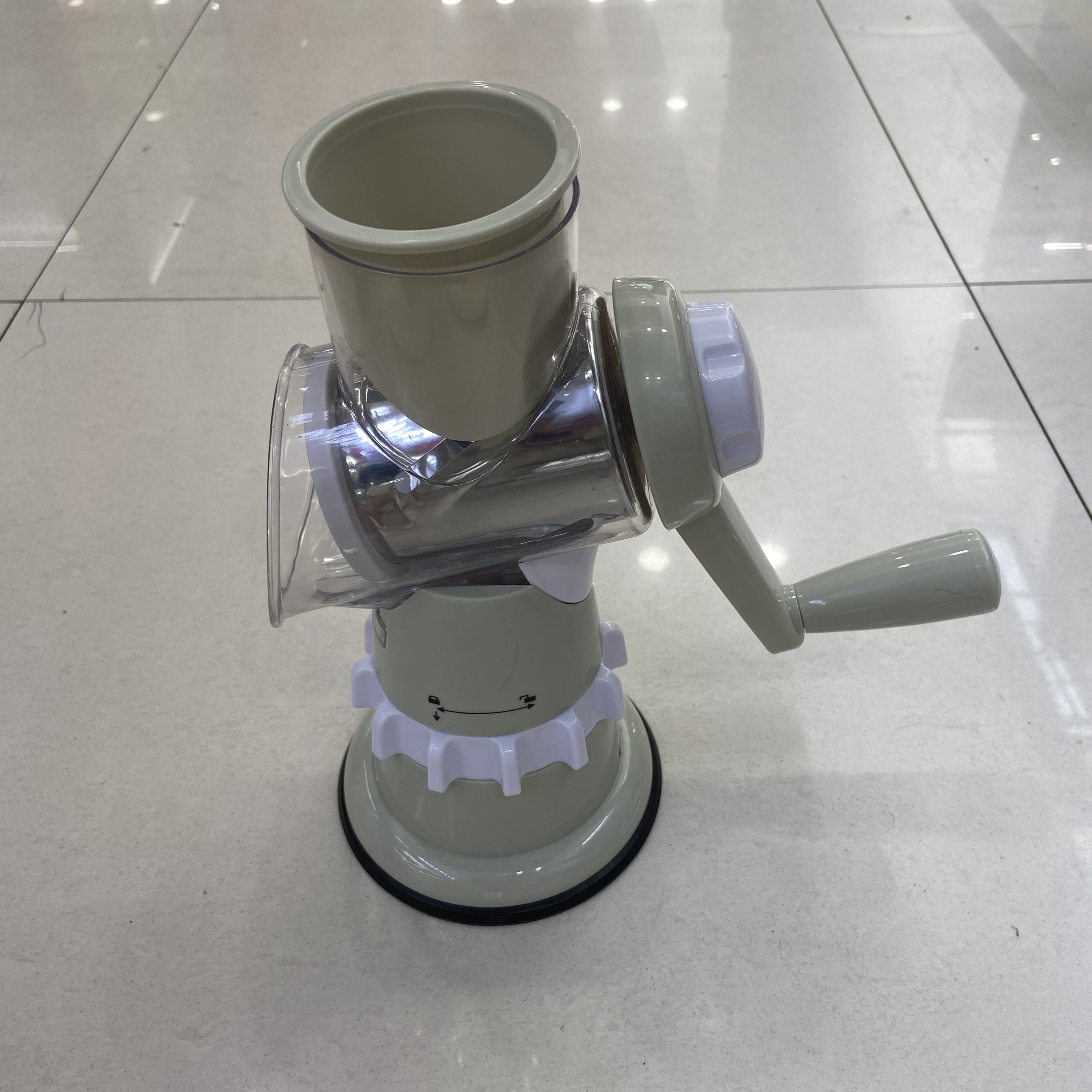 2nd generation hand-cranked vegetable slicer, slicer and grater, multi-functional kitchen fruit vegetable slicer, potato shreds and vegetable slices details Picture