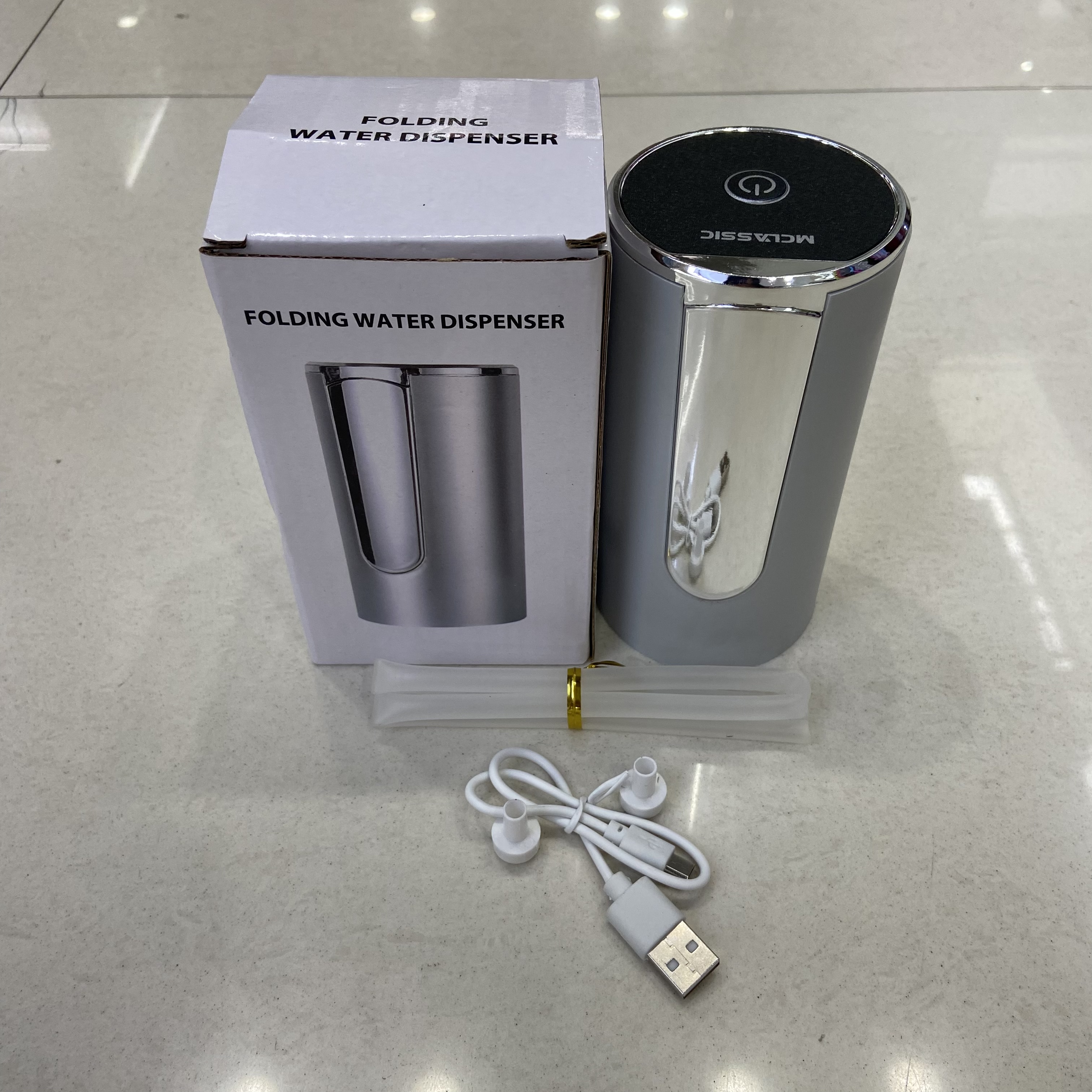 桶装水抽水器家用折叠款上水器抽水泵饮水机矿泉水电动压水器