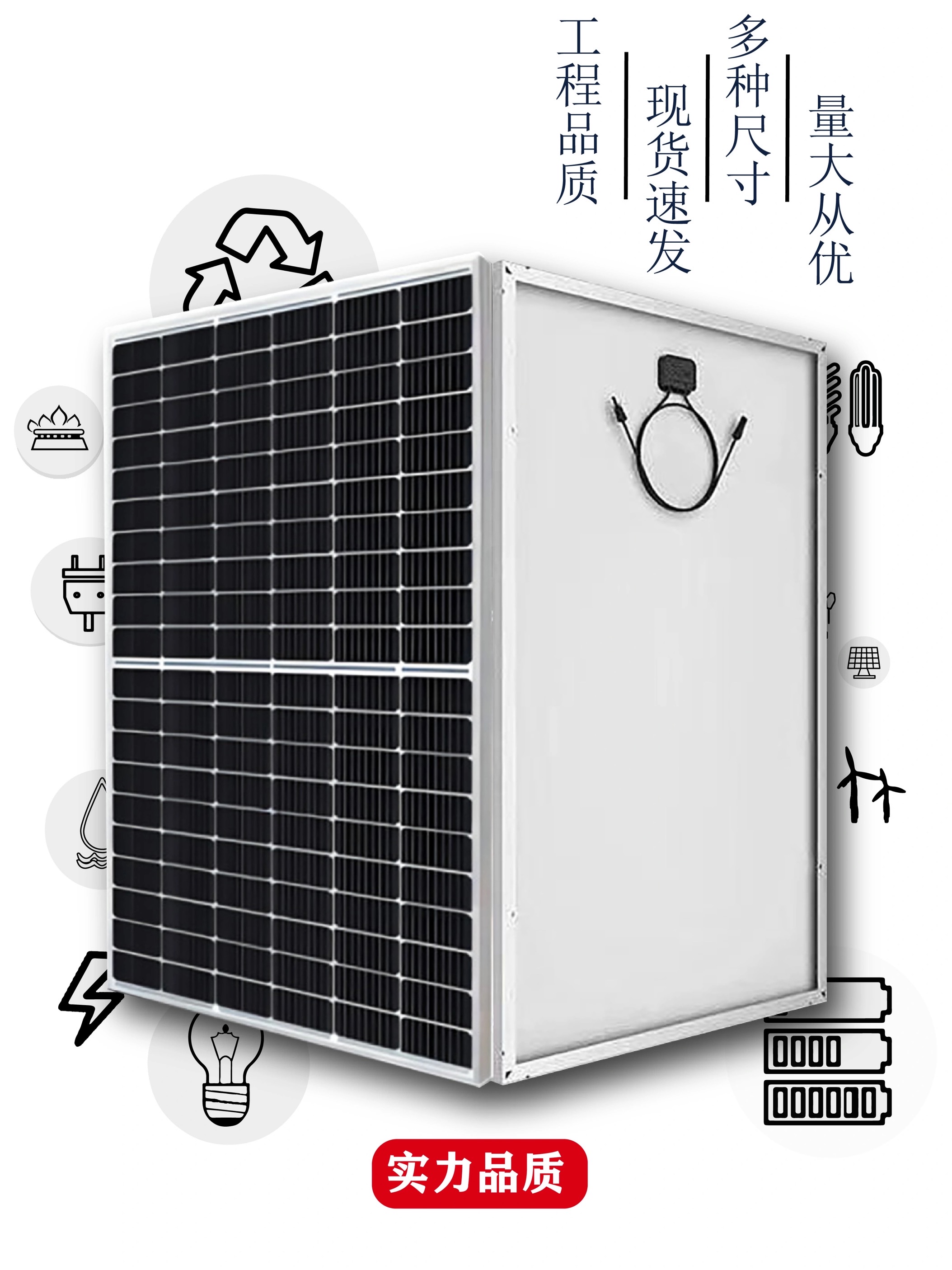 40W Solar Photovoltaic Panel details Picture