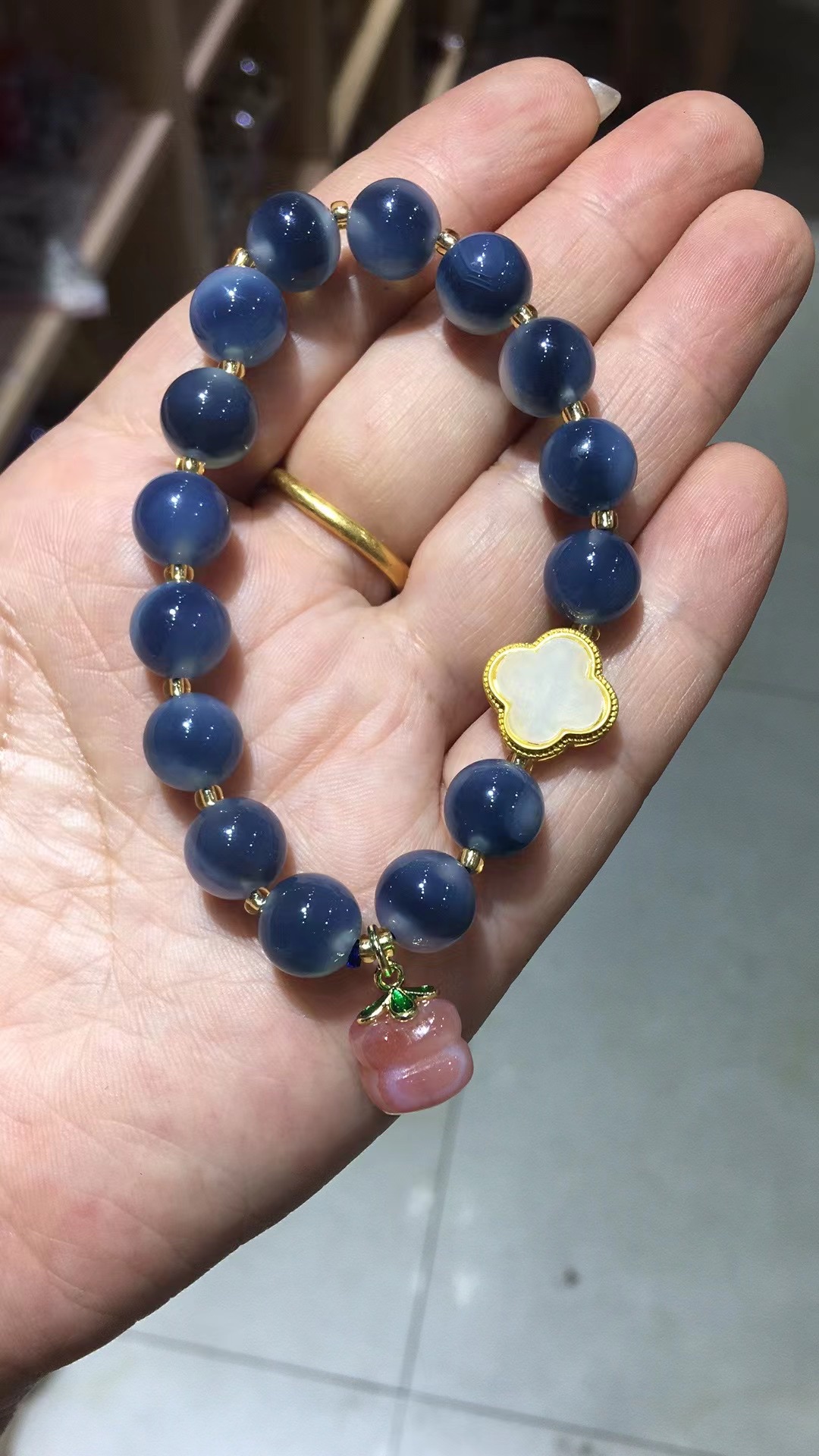 Sugar heart agate bracelet Sugar heart agate bracelet