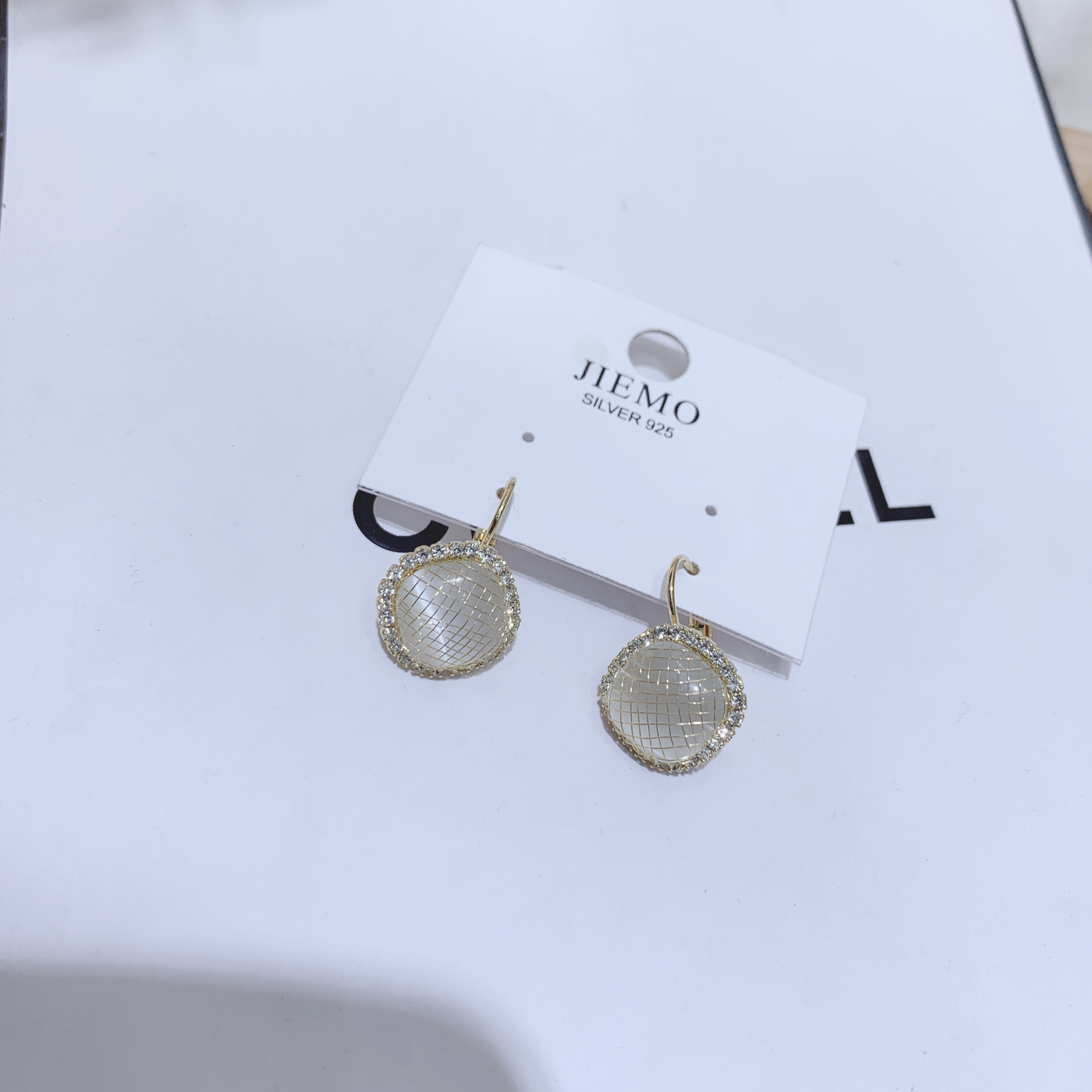 New style earrings with French ear buckles