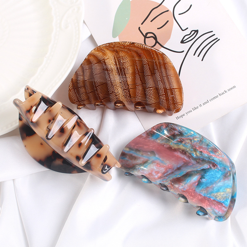 Baoguang Acetic Acid semi-circular large grab Dark color