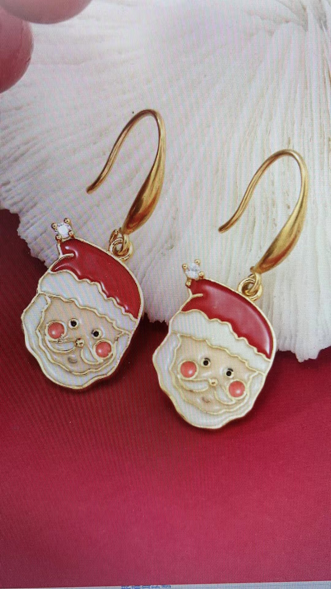 Stainless Steel Earrings For A Merry Christmas details Picture