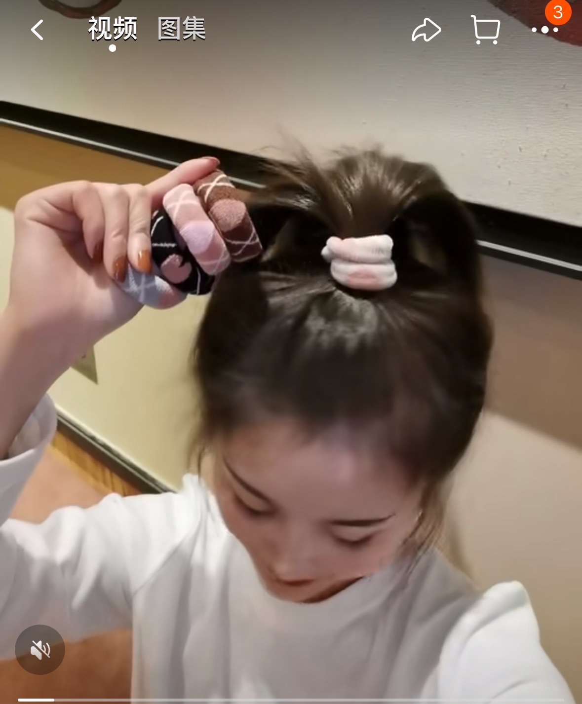 【五十根装】韩系毛巾圈，五色各十根