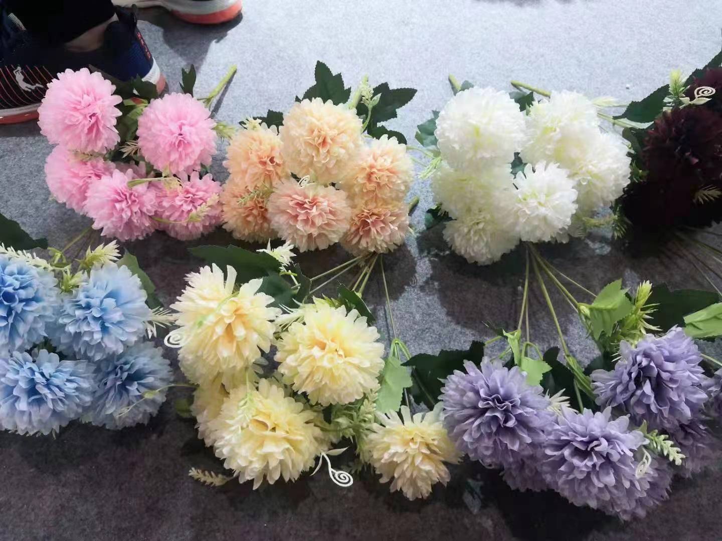 情人节浪漫玉兰花藤居家装饰 仿真花瓣假花仿真花 祭祀用品精致逼真不褪色