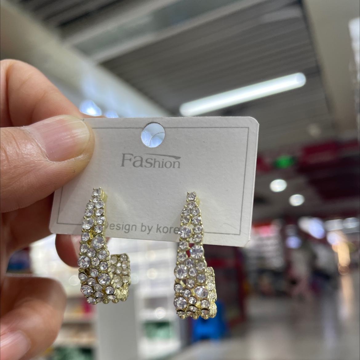 时尚风耳环、百搭款