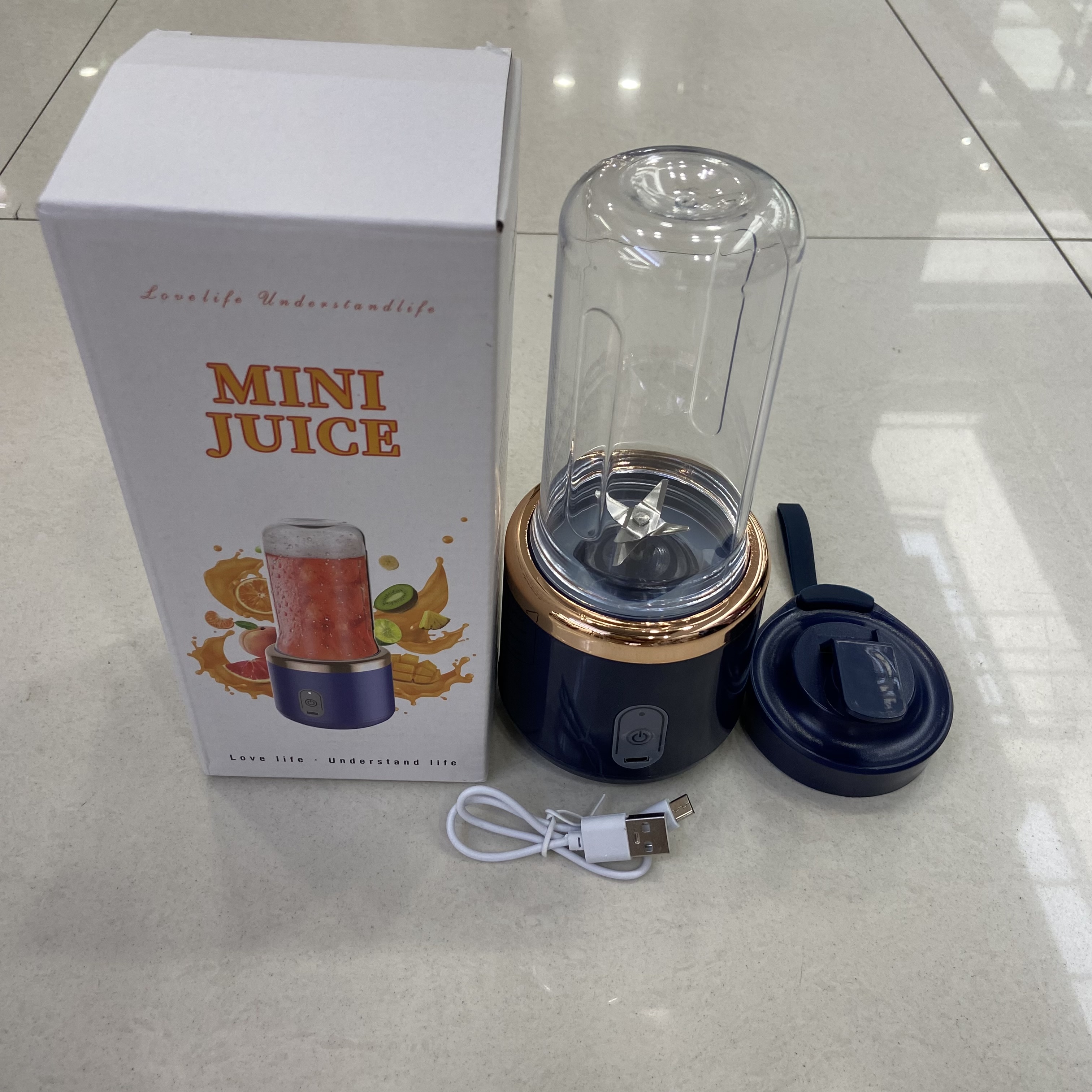usb charging portable mini juicer, fully automatic juice cup